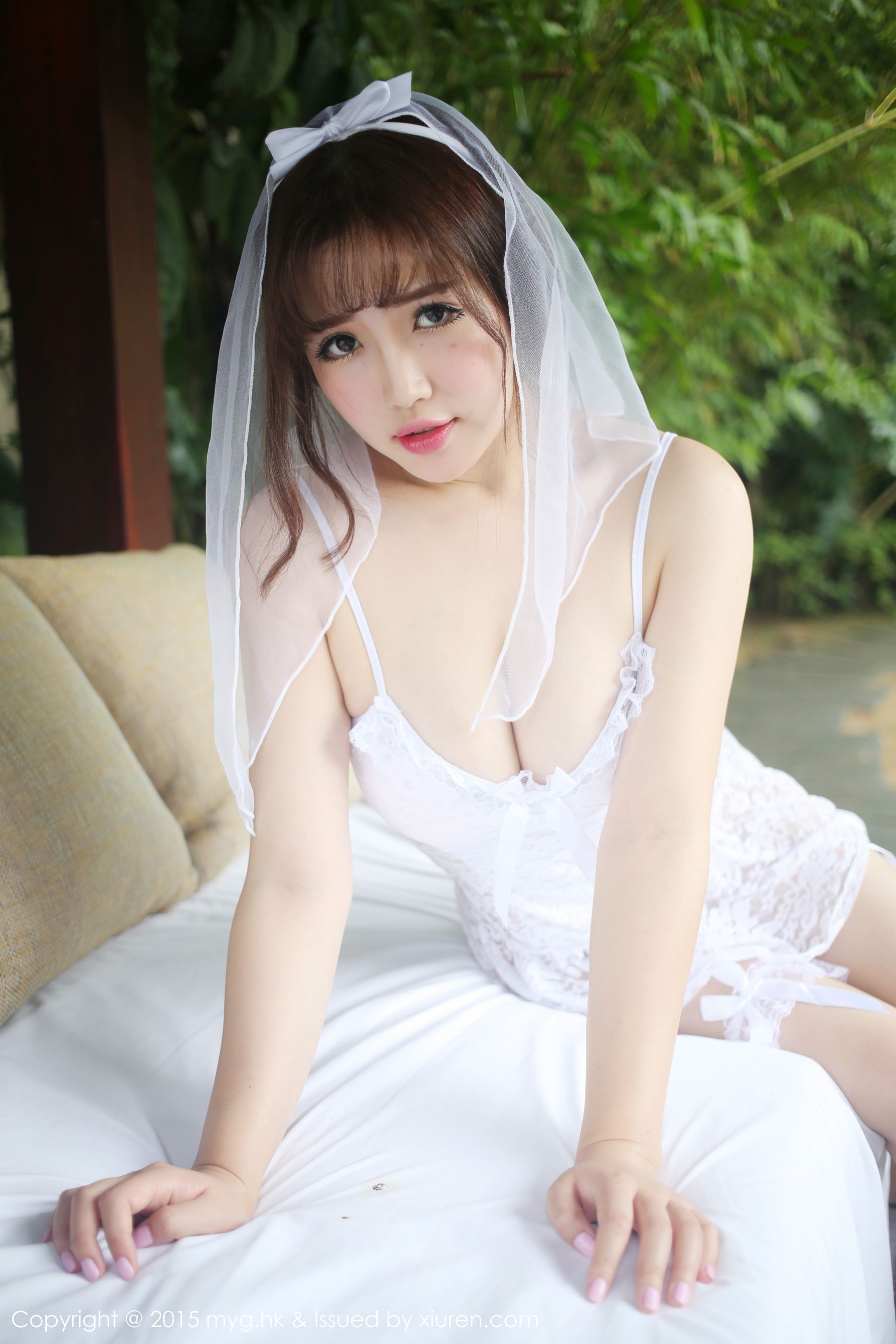 徐cake《白色婚纱系列》 美媛馆 Vol.165插图1
