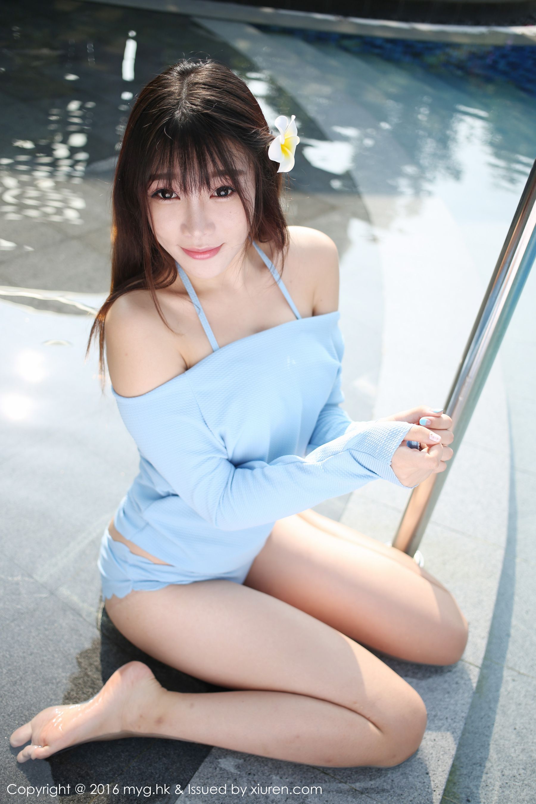 芝芝Booty《三亚旅拍》清新妹子的诱惑 美媛馆 Vol.224插图5