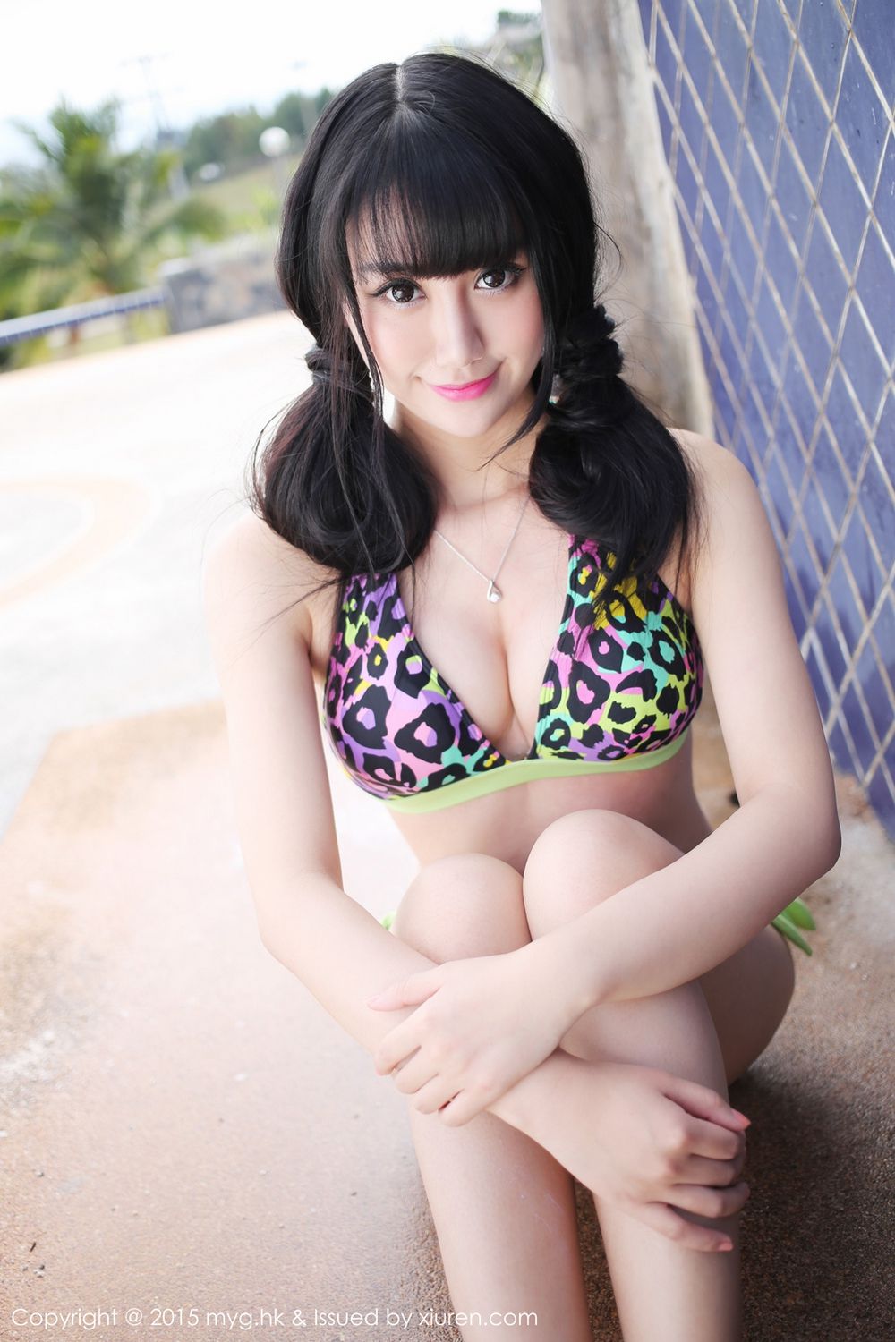杨晓青儿《比基尼+校服外拍》 美媛馆 Vol.096插图4