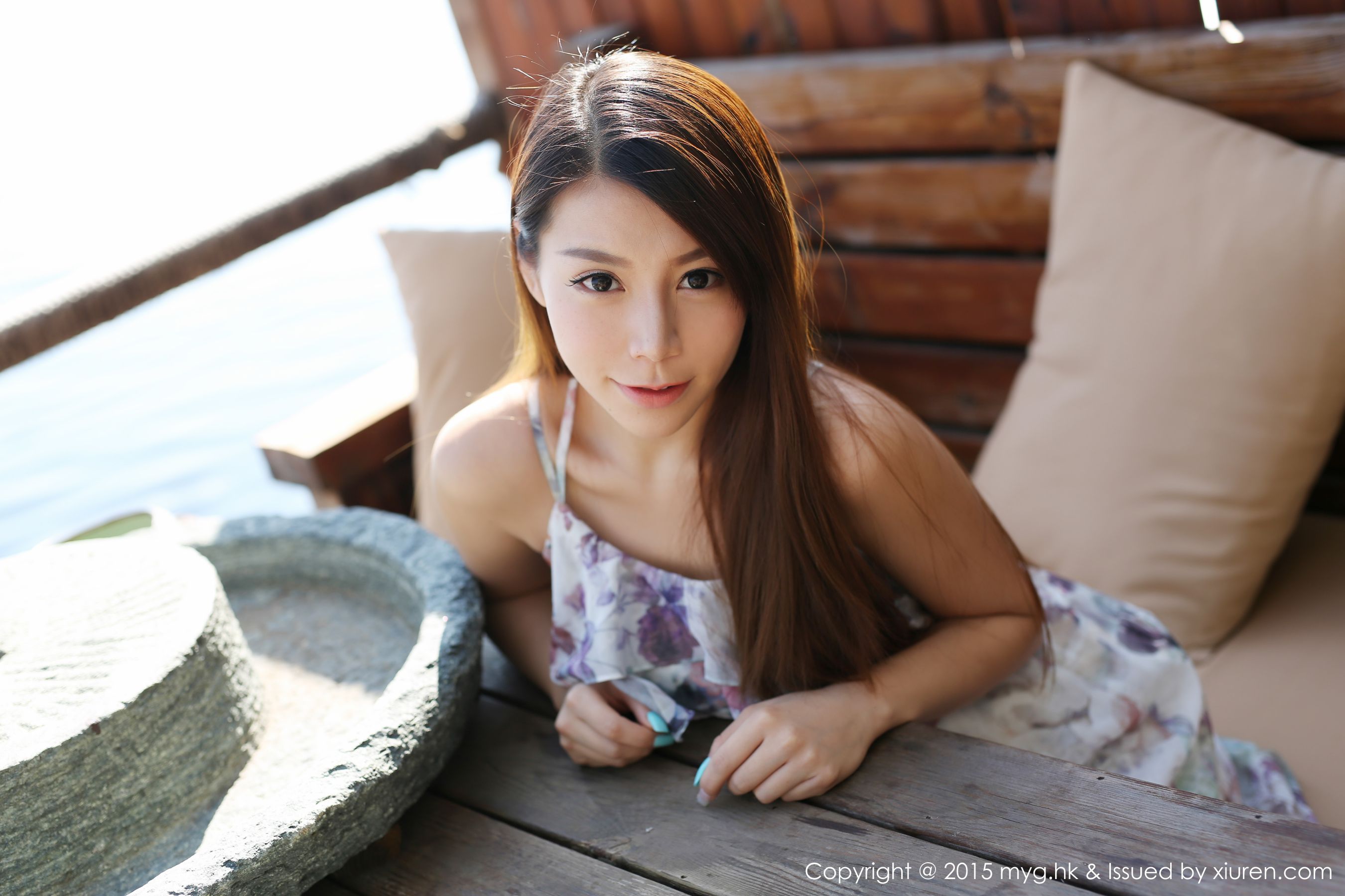Vetiver嘉宝贝儿《小清新唯美长裙+牛仔装》 美媛馆 Vol.106插图2