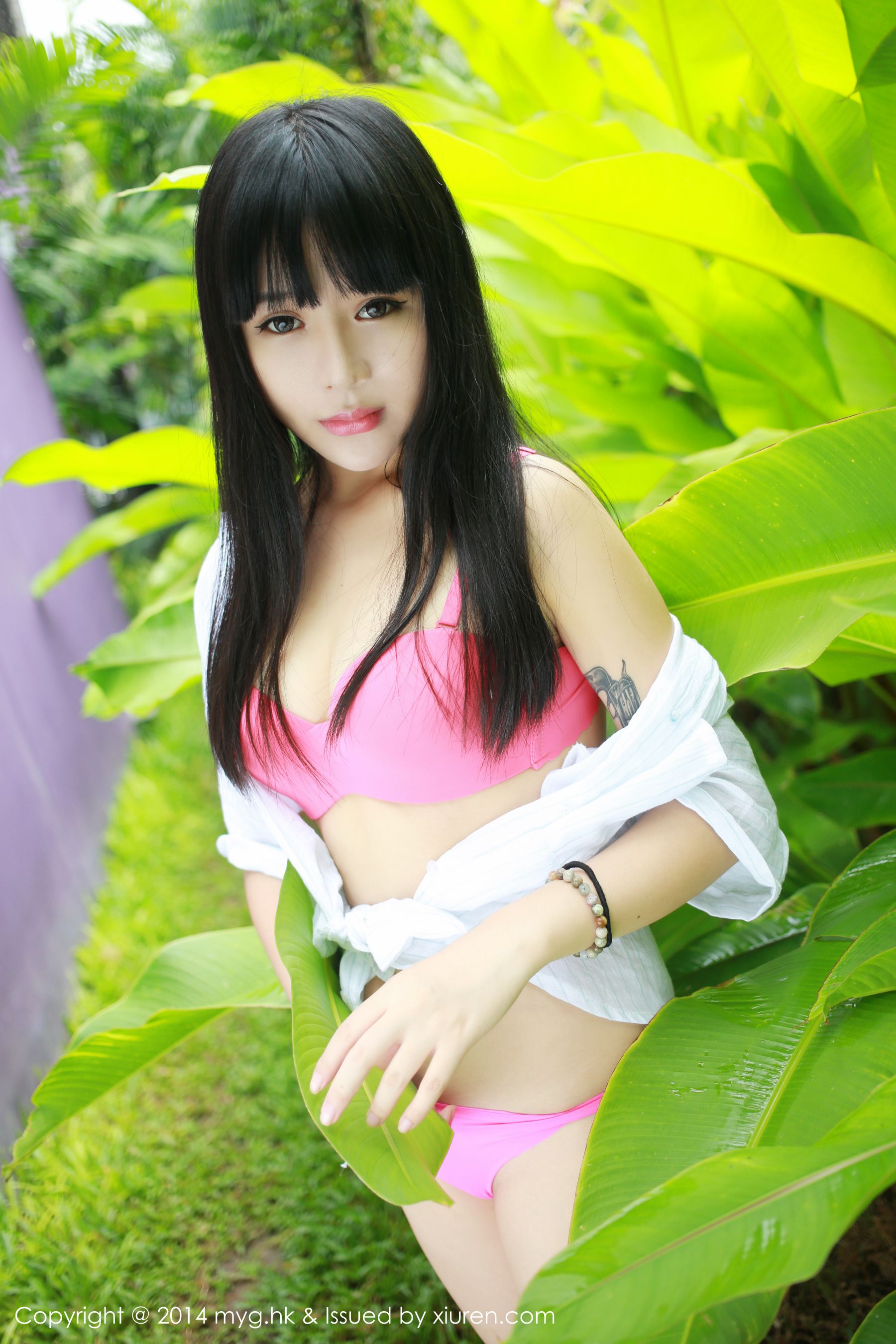 八宝icey《外拍内衣+湿身》 美媛馆 Vol.022插图2