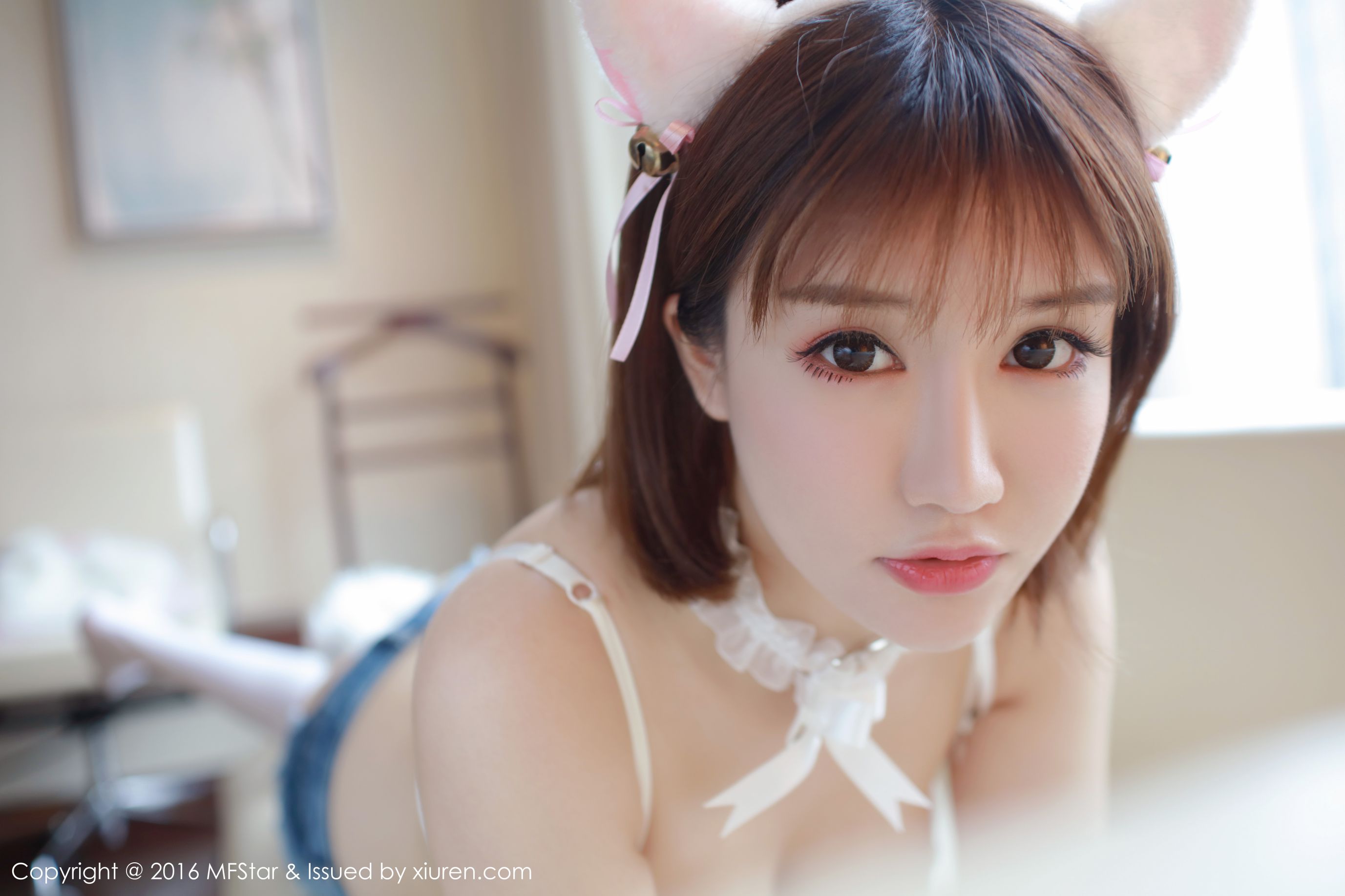 K8傲娇萌萌Vivian《魅惑狐狸与性感比基尼》 模范学院 Vol.071插图5