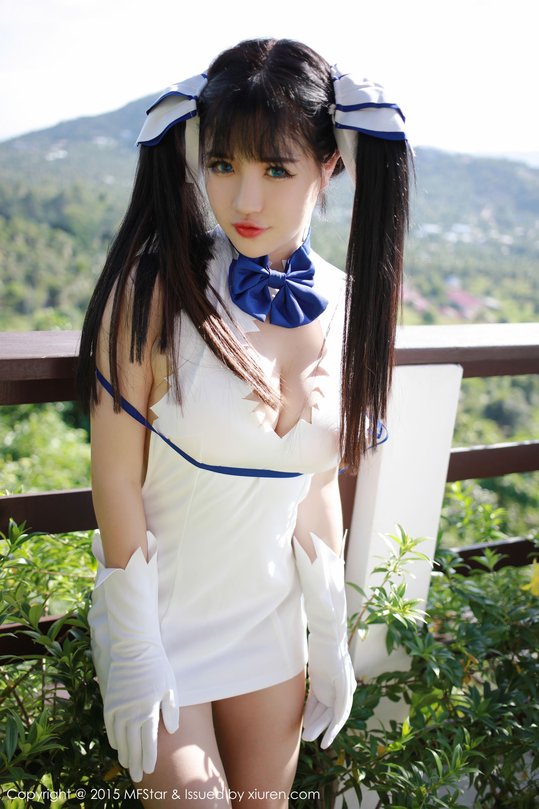 徐cake《苏梅旅拍》COSPLAY+性感泳装 模范学院 Vol.036插图9