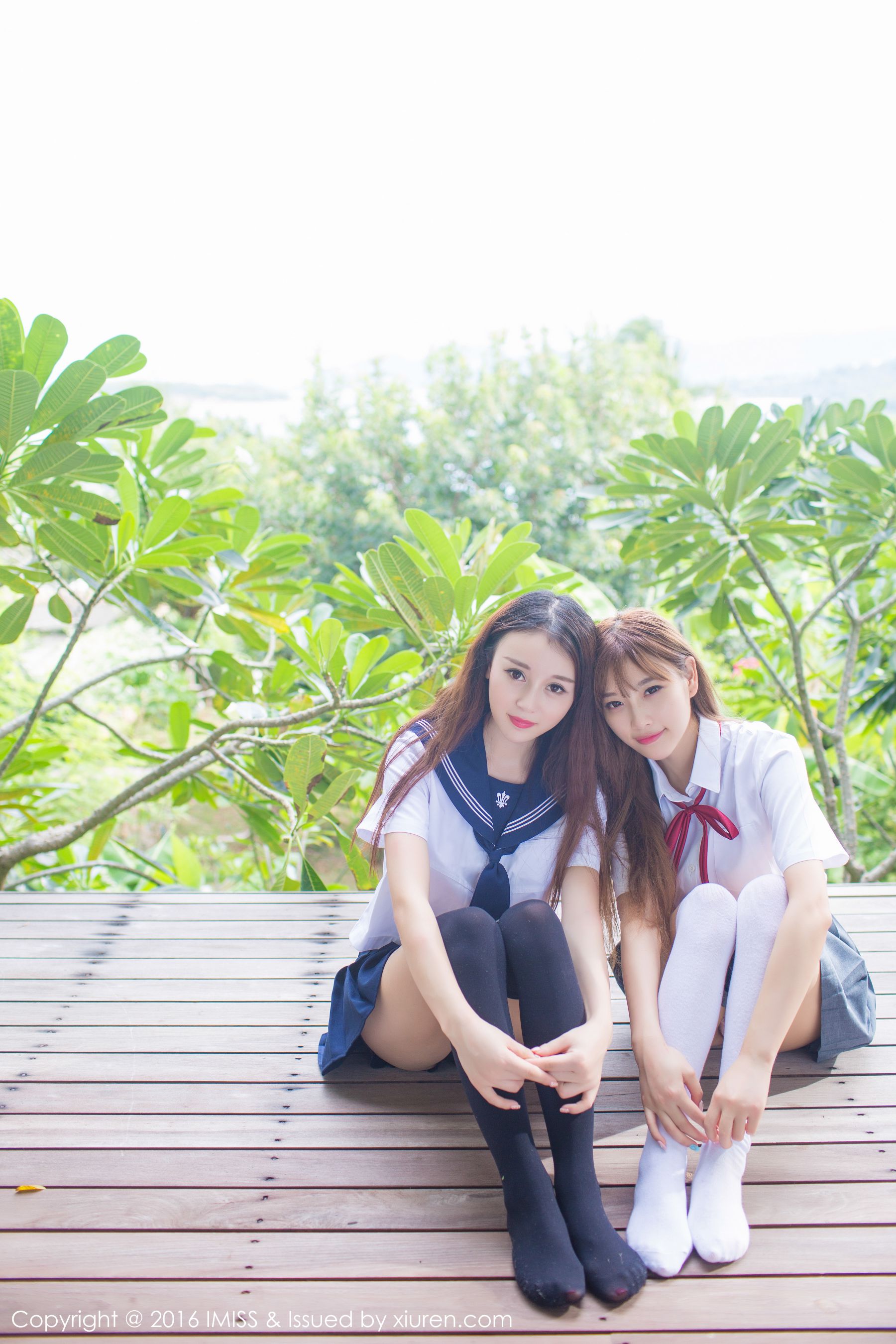 赵小米Kitty、sugar小甜心CC《闺蜜》 爱蜜社IMiss Vol.133插图8