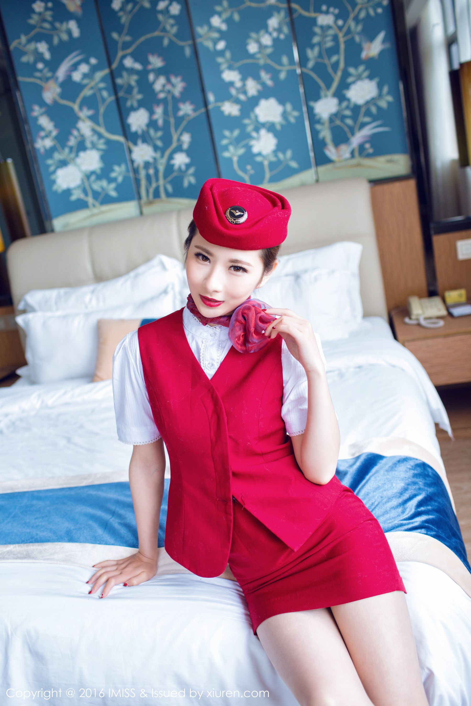 莉莉Lily《兔女郎、空姐制服+死库水湿身系列》 爱蜜社IMiss Vol.082插图9