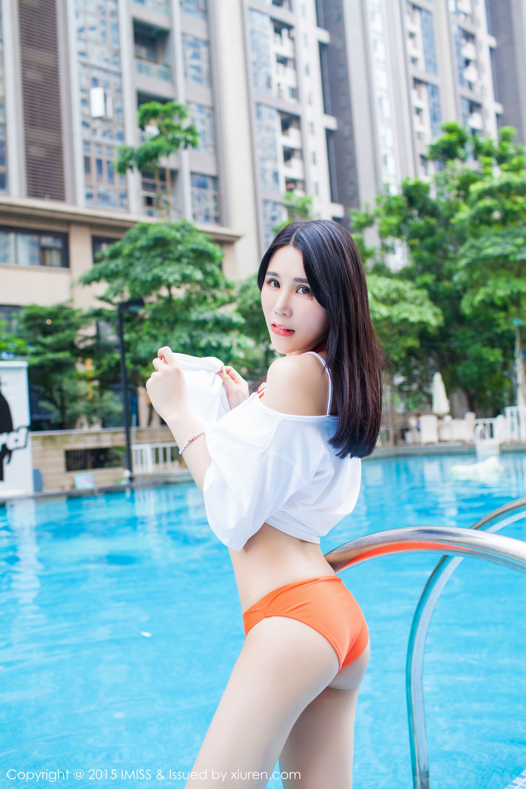 林恩芝alu《清新外拍》 爱蜜社IMiss Vol.048