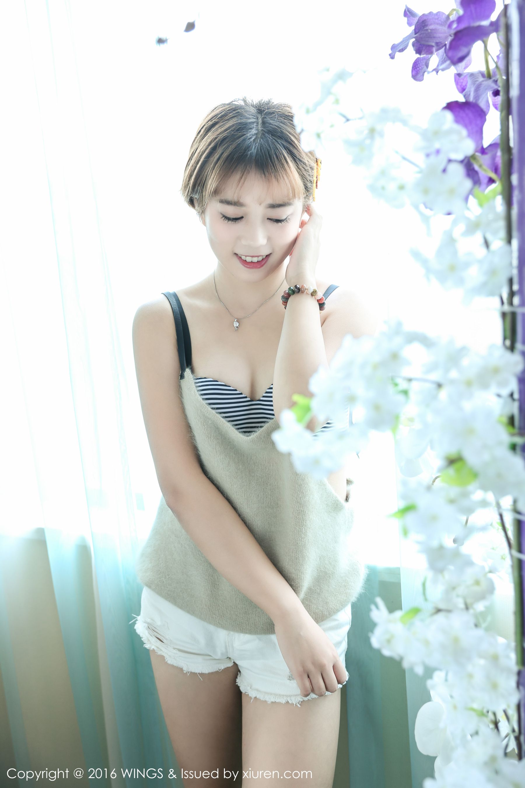 柠檬vivi – 极品短发帅气模特影私荟 Vol.019插图4