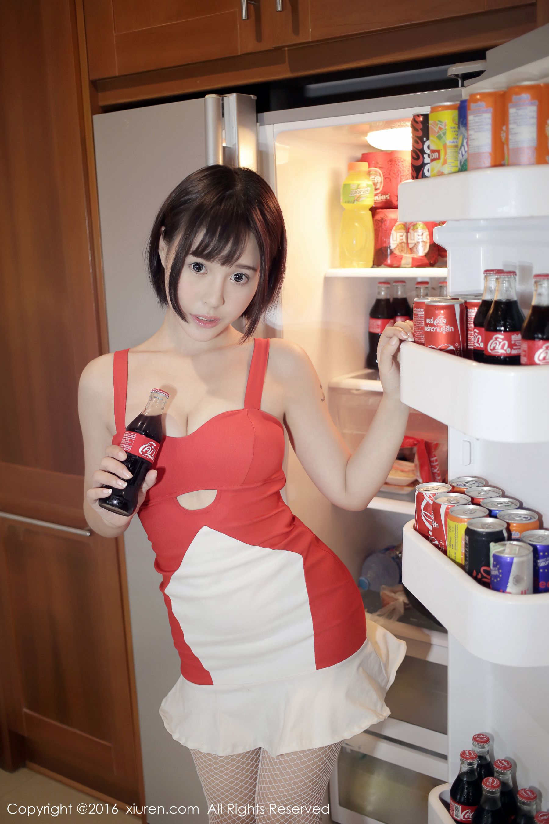 Evelyn艾莉《小红裙》 秀人网 No.665插图8