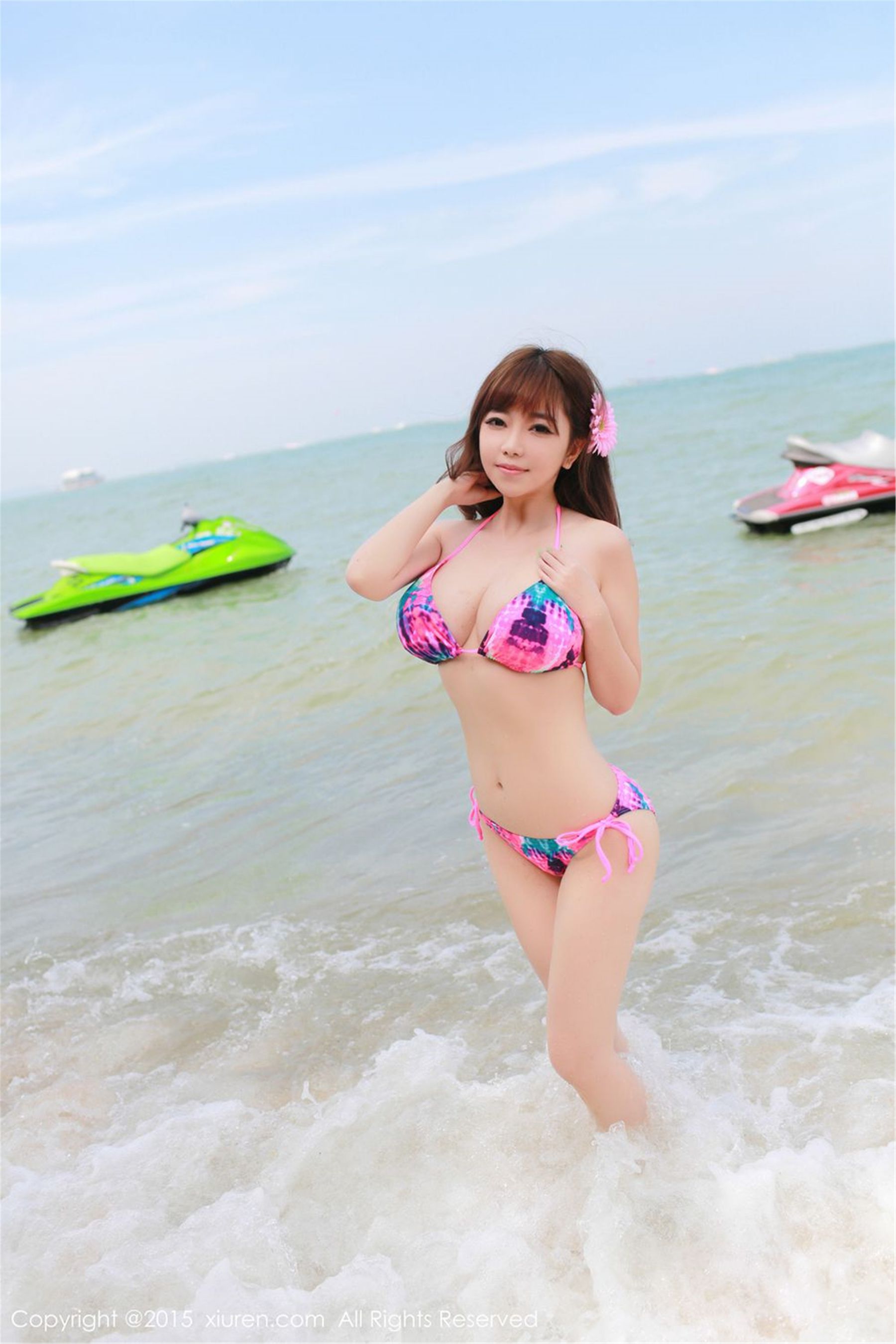 刘飞儿Faye《泰国旅拍》海边系列 秀人网 No.268插图9