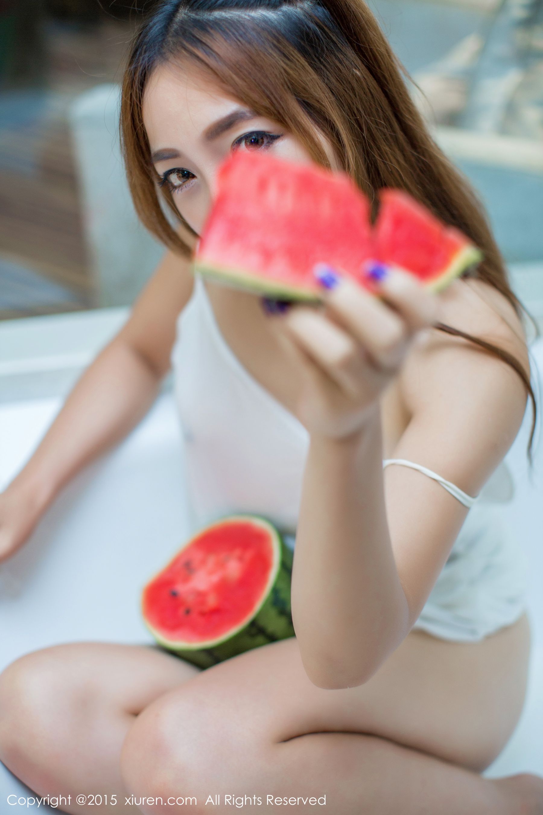 黄歆苑《水果女孩的诱惑》 秀人网 No.379插图3