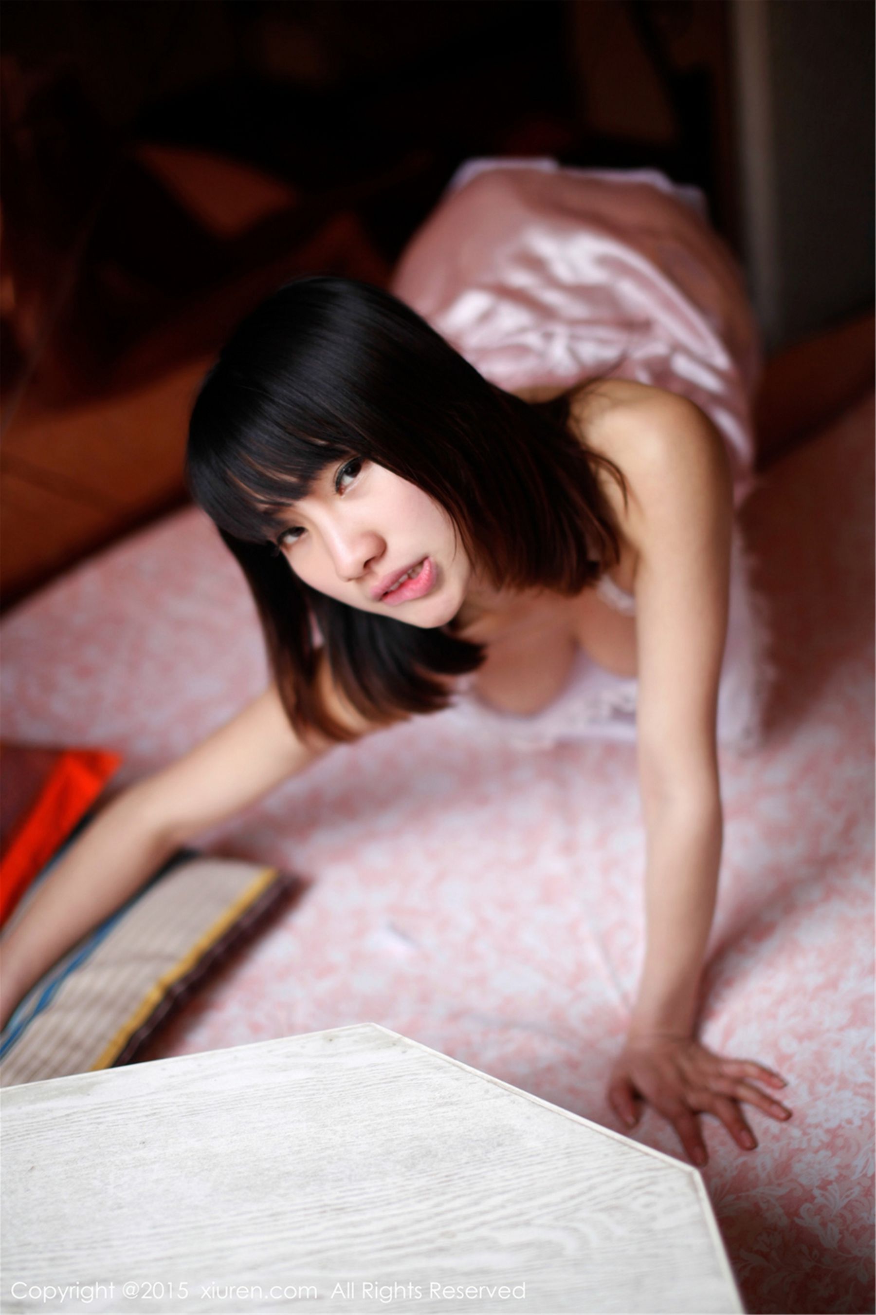 颜浅浅Cindy《挤胸+睡衣系列》 秀人网 No.270插图7