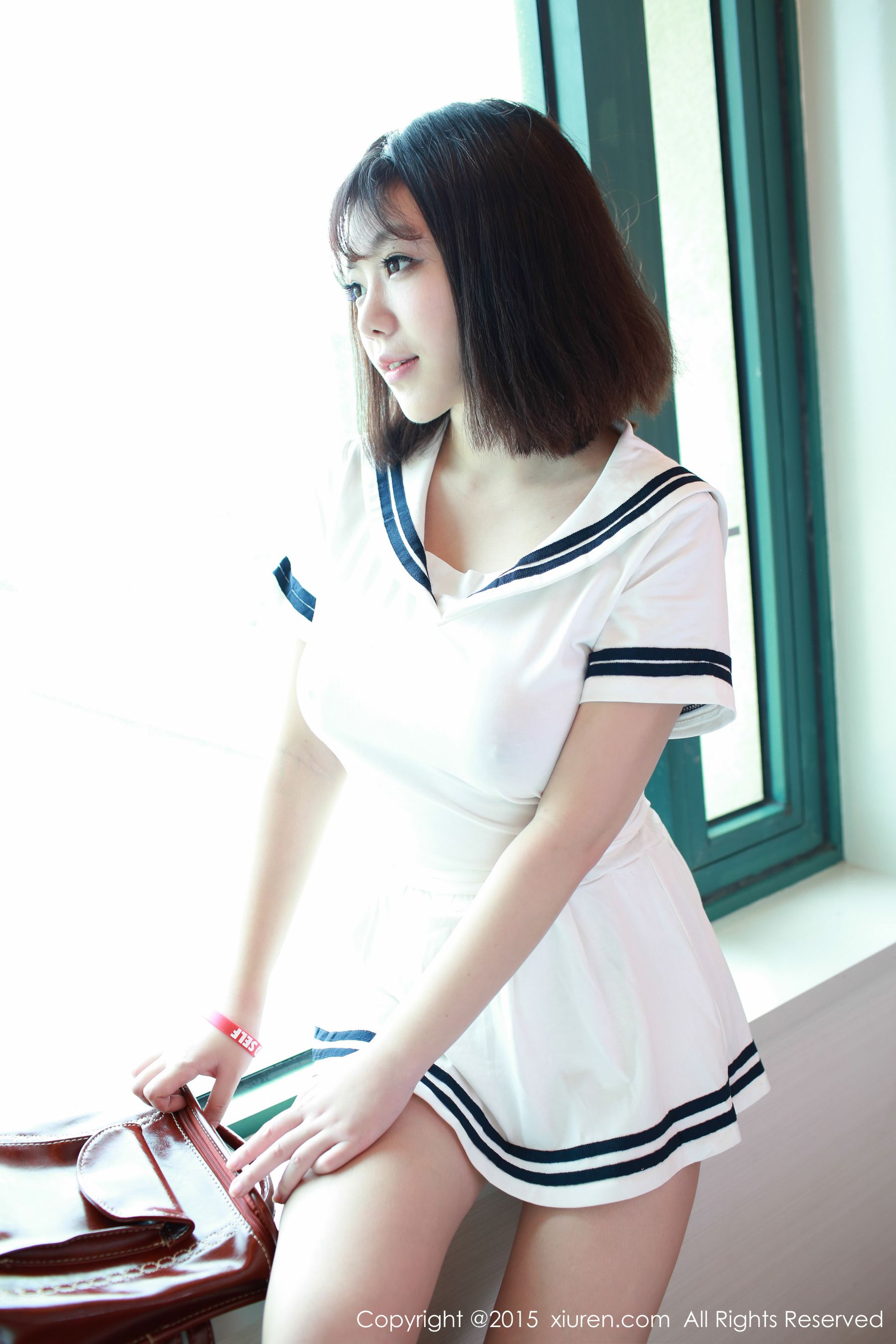 刘飞儿Faye《运动装大胸少女》 秀人网 No.390插图5