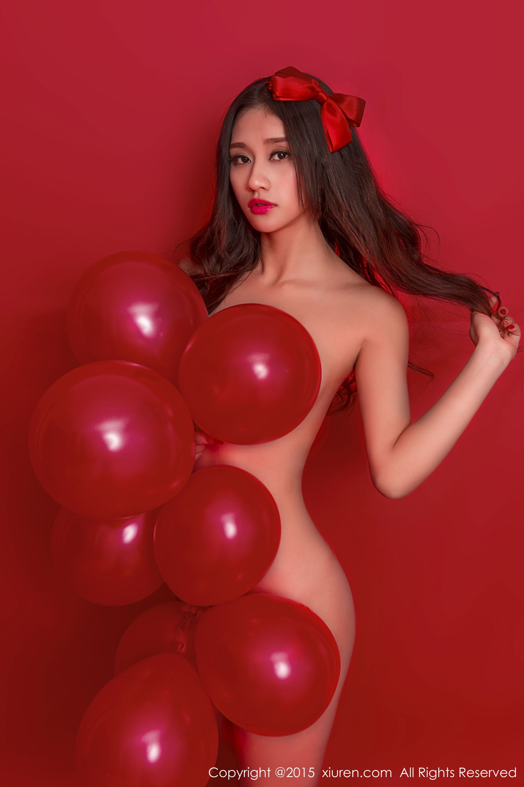史雨姐姐《红色背景主题》 秀人网 No.282插图5