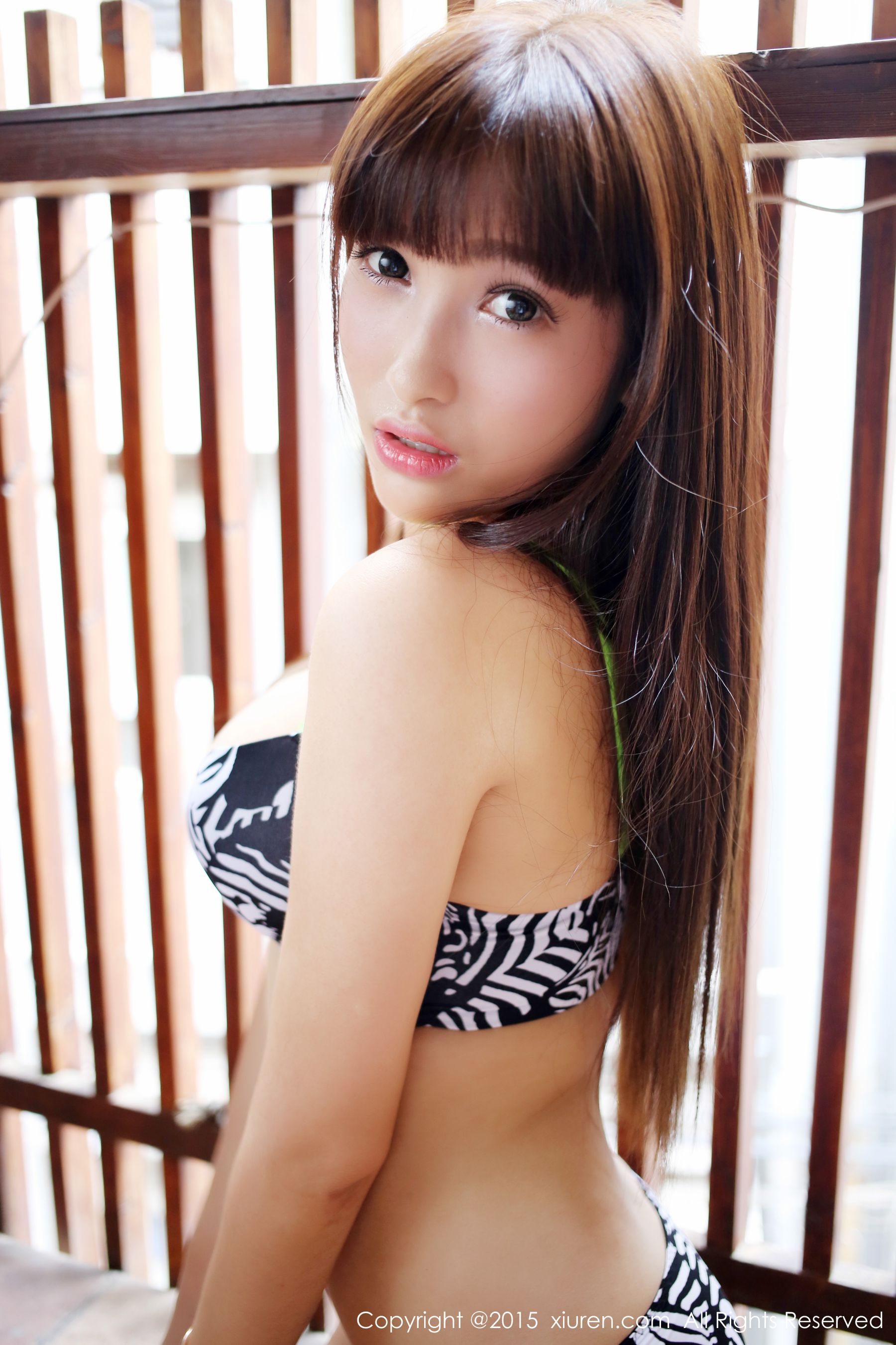 Nic妮可可《比基尼+热裤系列》 秀人网 No.447插图9