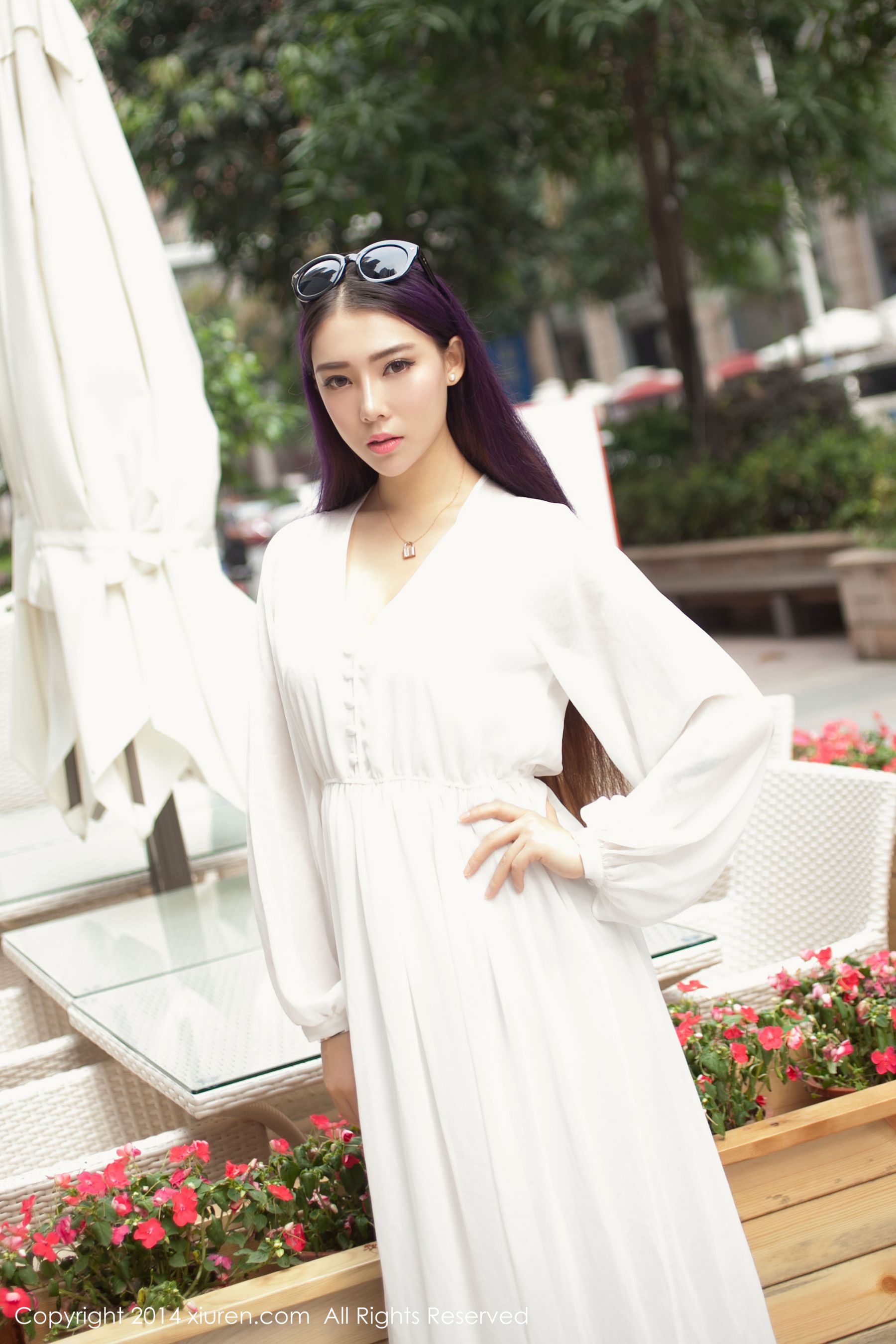夢娜Vanessa《款款而来的特级女神》 秀人网 No.131插图7
