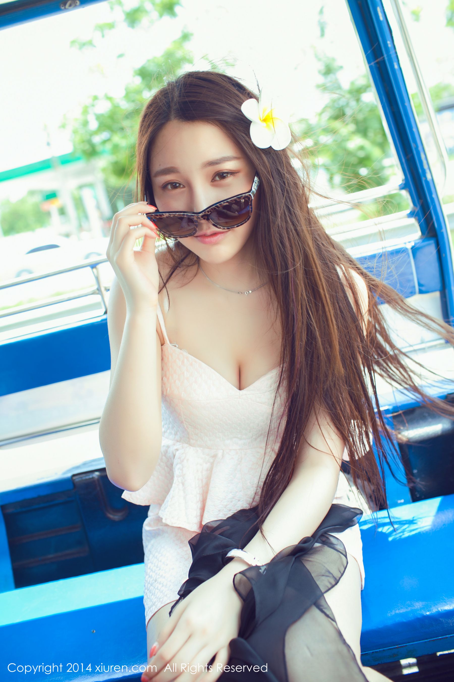 女神刘奕宁Lynn泰国街拍 秀人网 No.139
