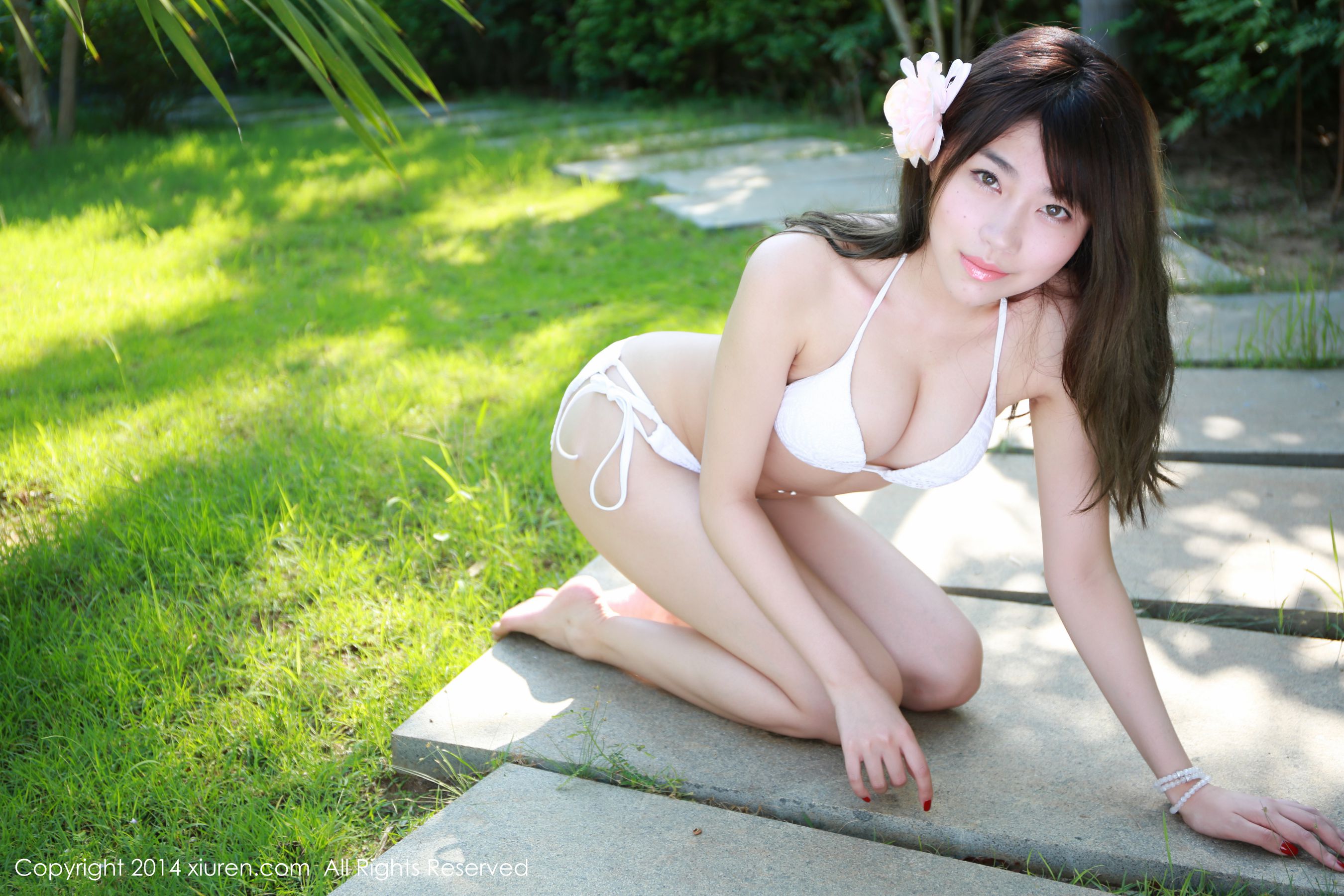 许诺Sabrina《三亚旅拍第二套》 秀人网 No.158插图7
