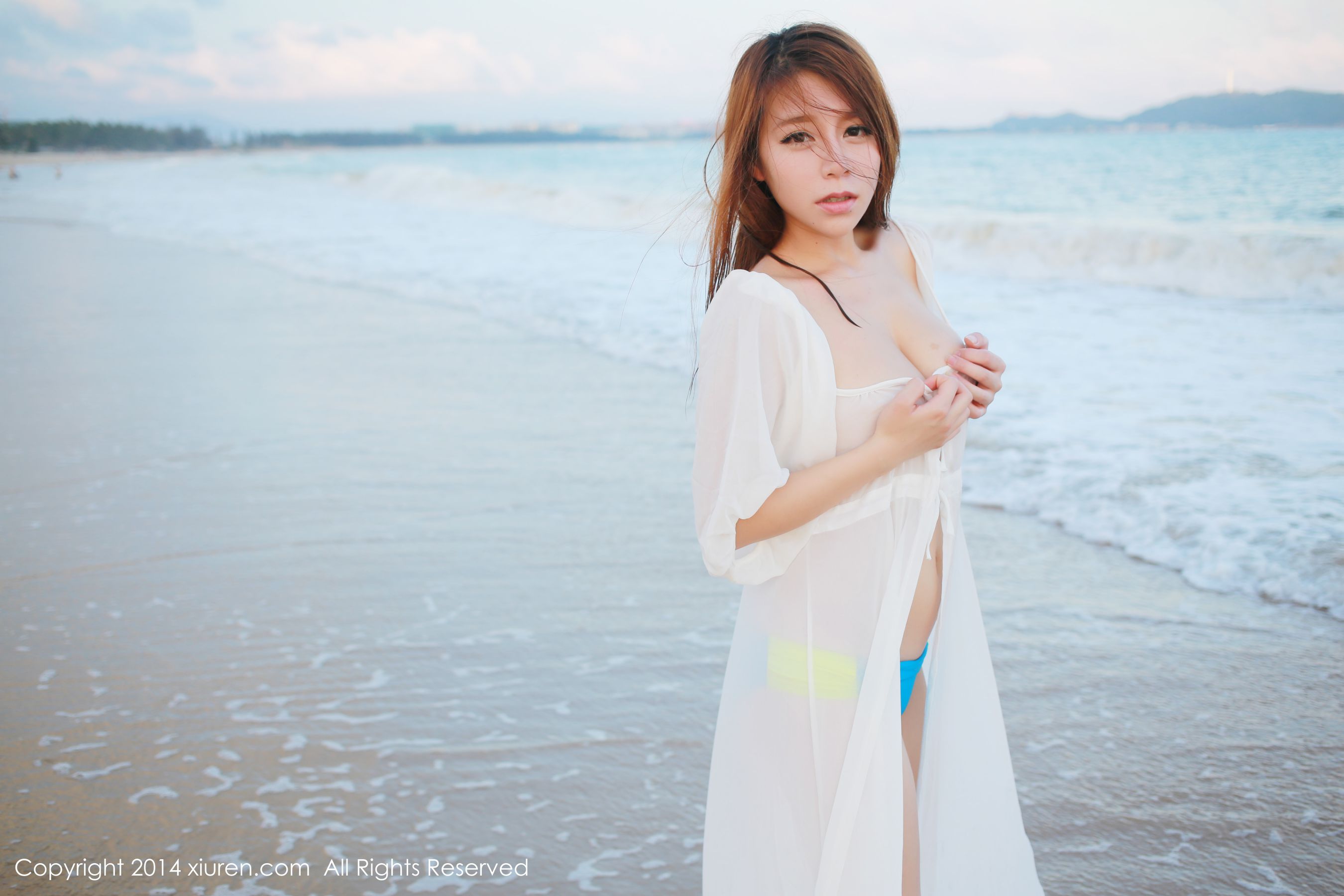 Vetiver嘉宝贝儿《三亚海边风情》 秀人网 No.165插图8