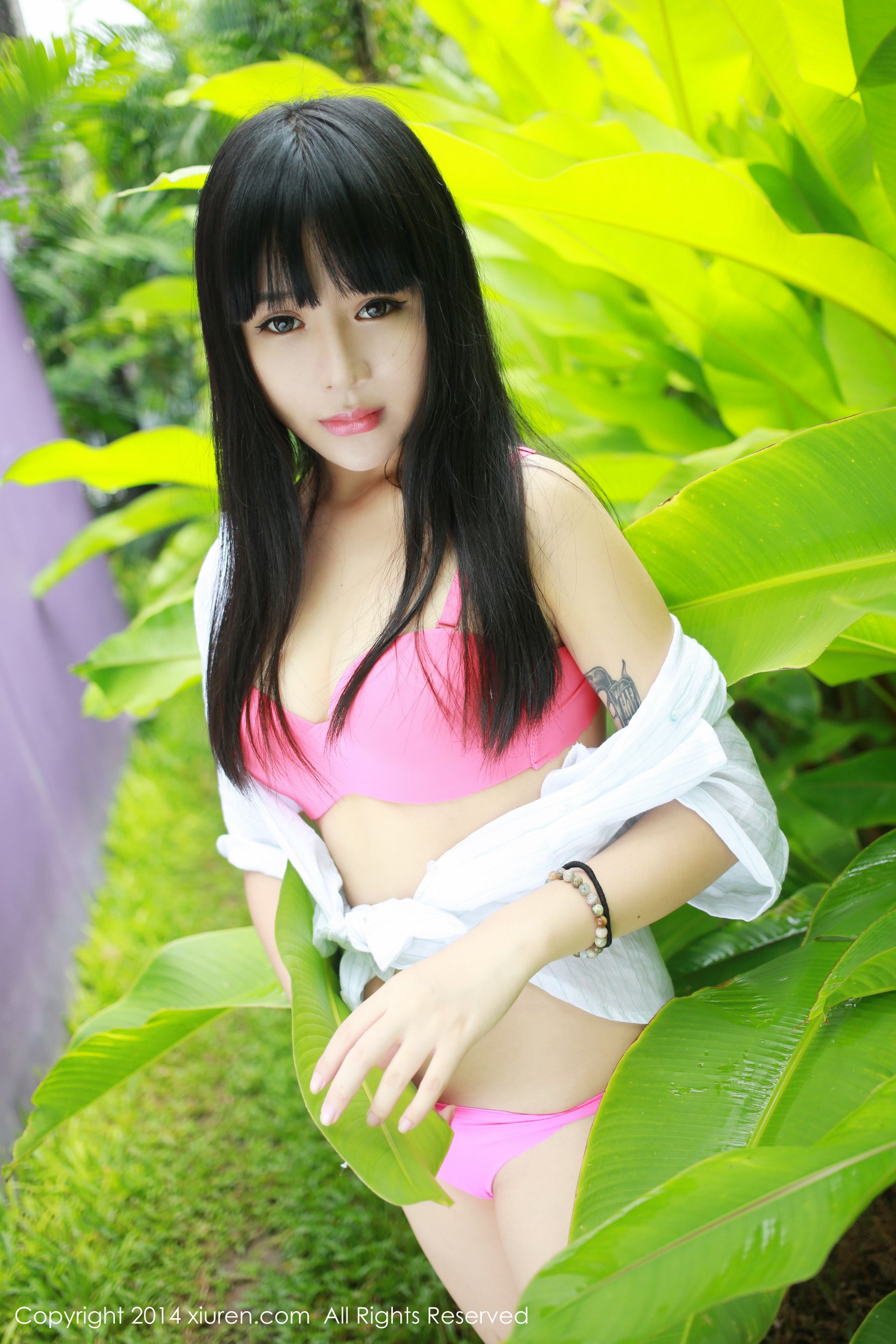 文艺女青年八宝icey《泰国旅拍》 秀人网 No.187插图2