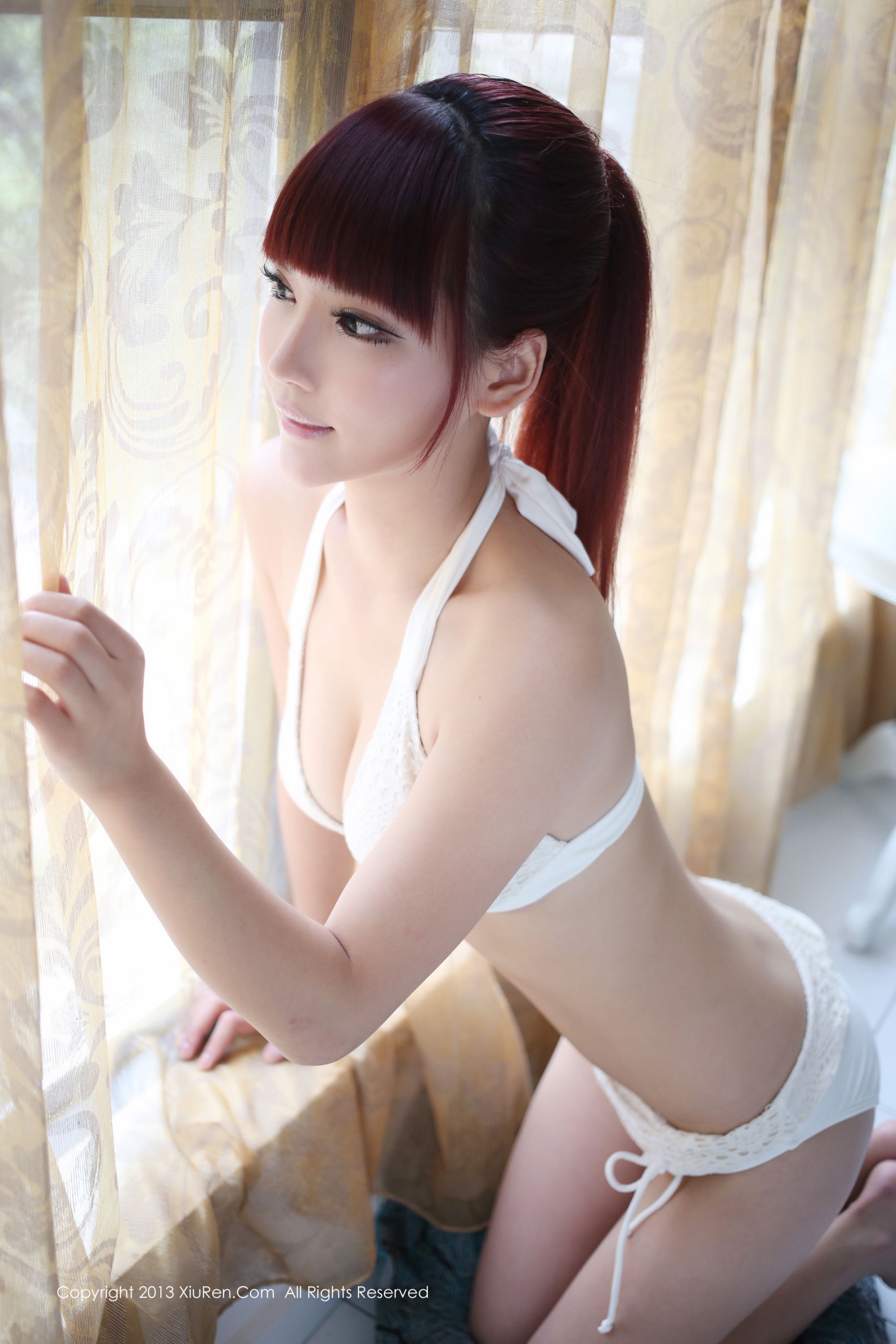 妮儿Bluelabel(刘妮) – 内衣私房 秀人网 No.009插图3