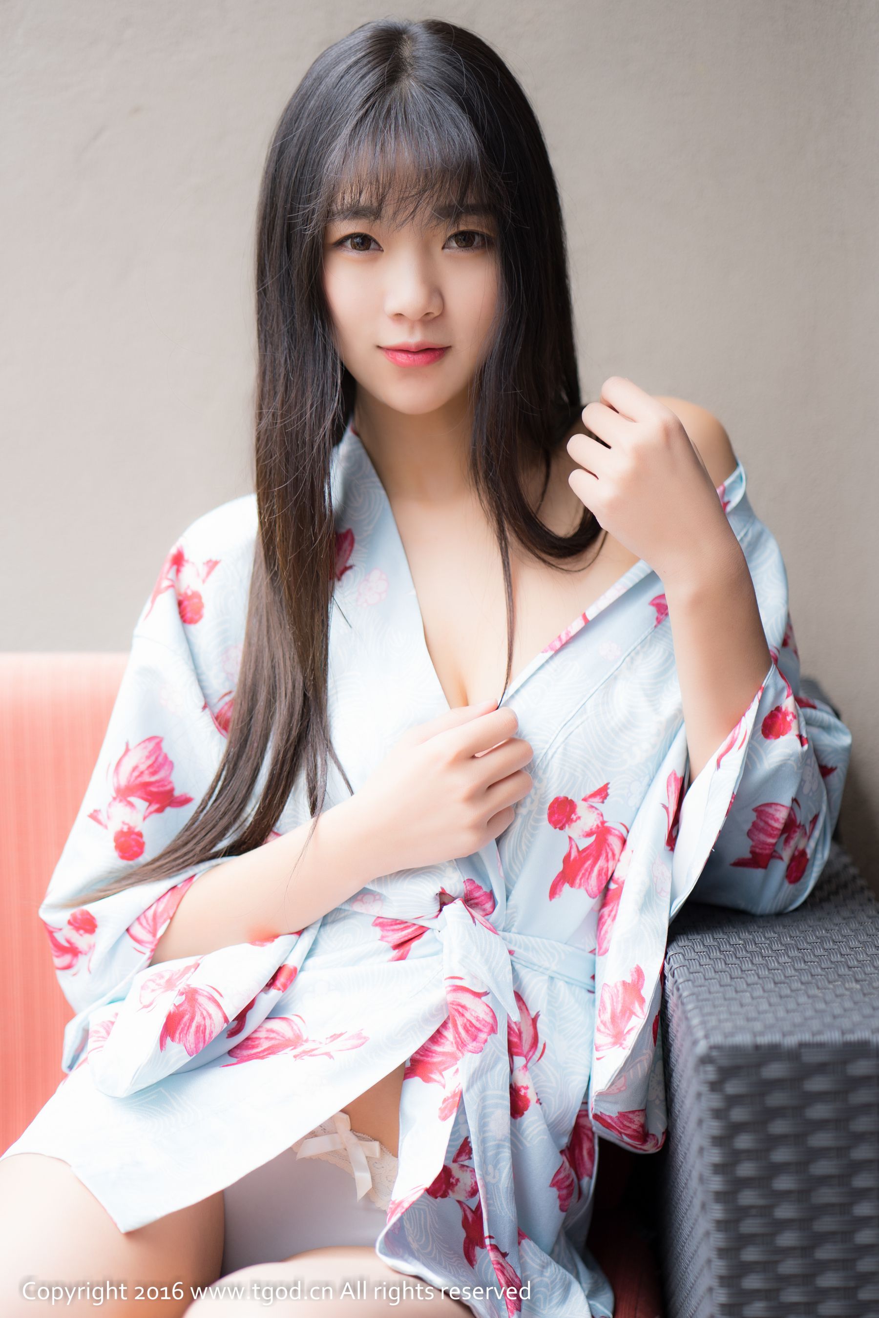 可乐Vicky《大理旅拍》清新和服+性感内衣 推女神/尤蜜荟插图9