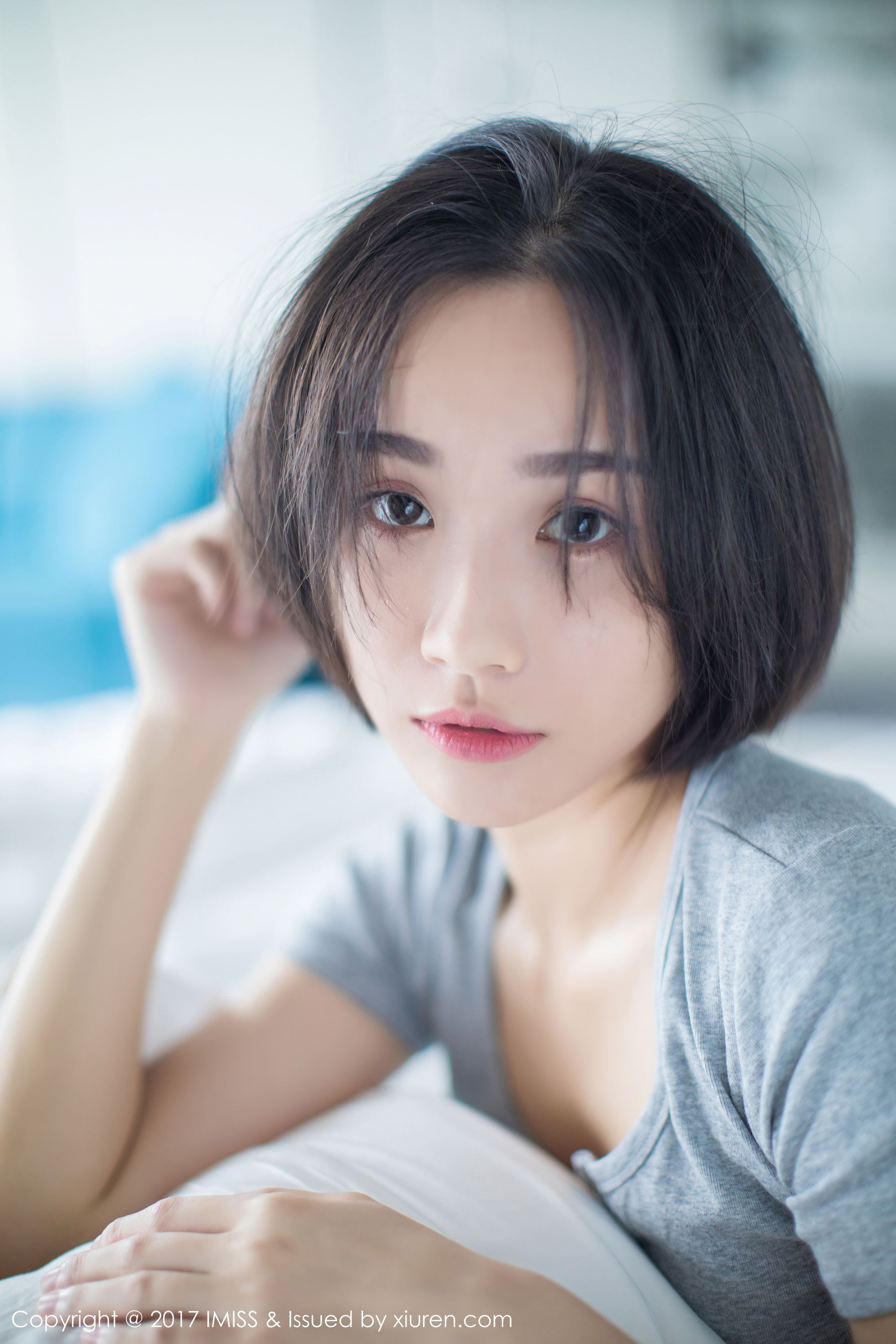 莉雅Livia《日系短发女神》 爱蜜社 VOL.178插图8