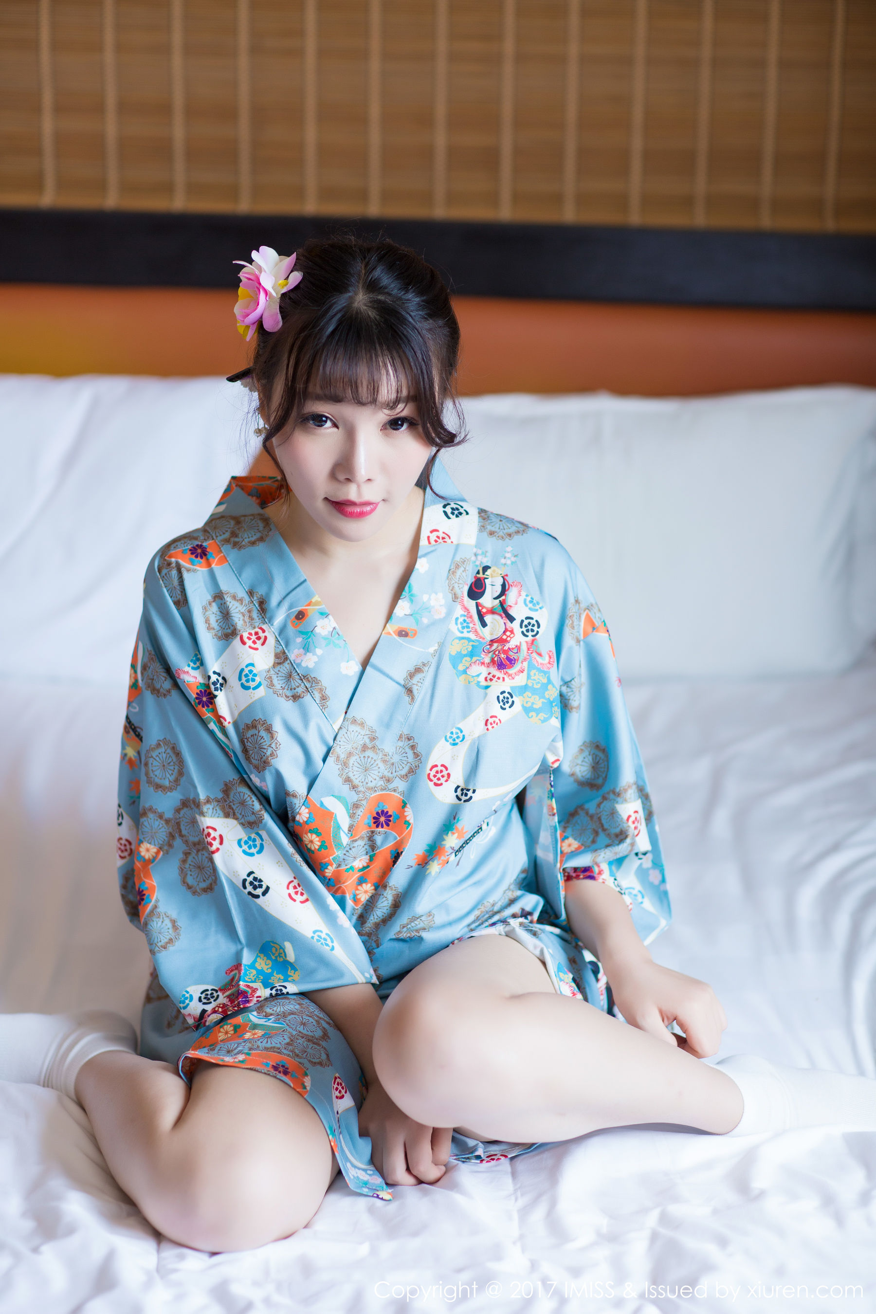 芝芝Booty《韵味和服+性感内衣》 爱蜜社 VOL.173