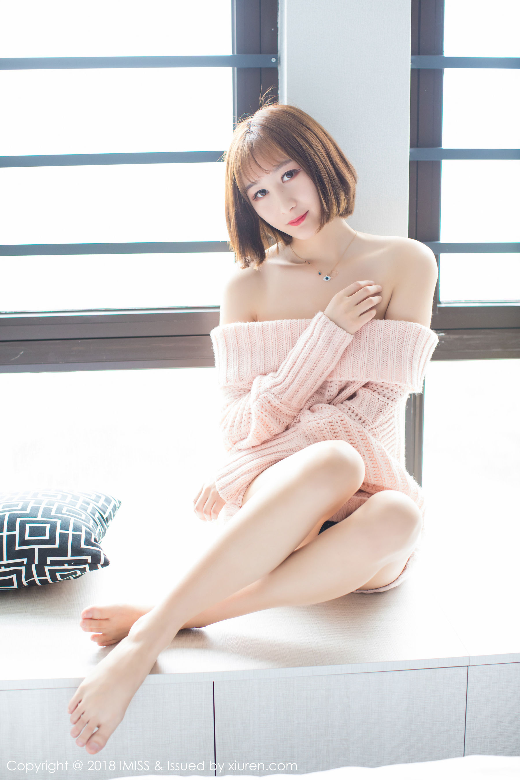 九尾Ivy-《性感极致的丝袜美腿诱惑》 爱蜜社IMiss Vol.240插图9