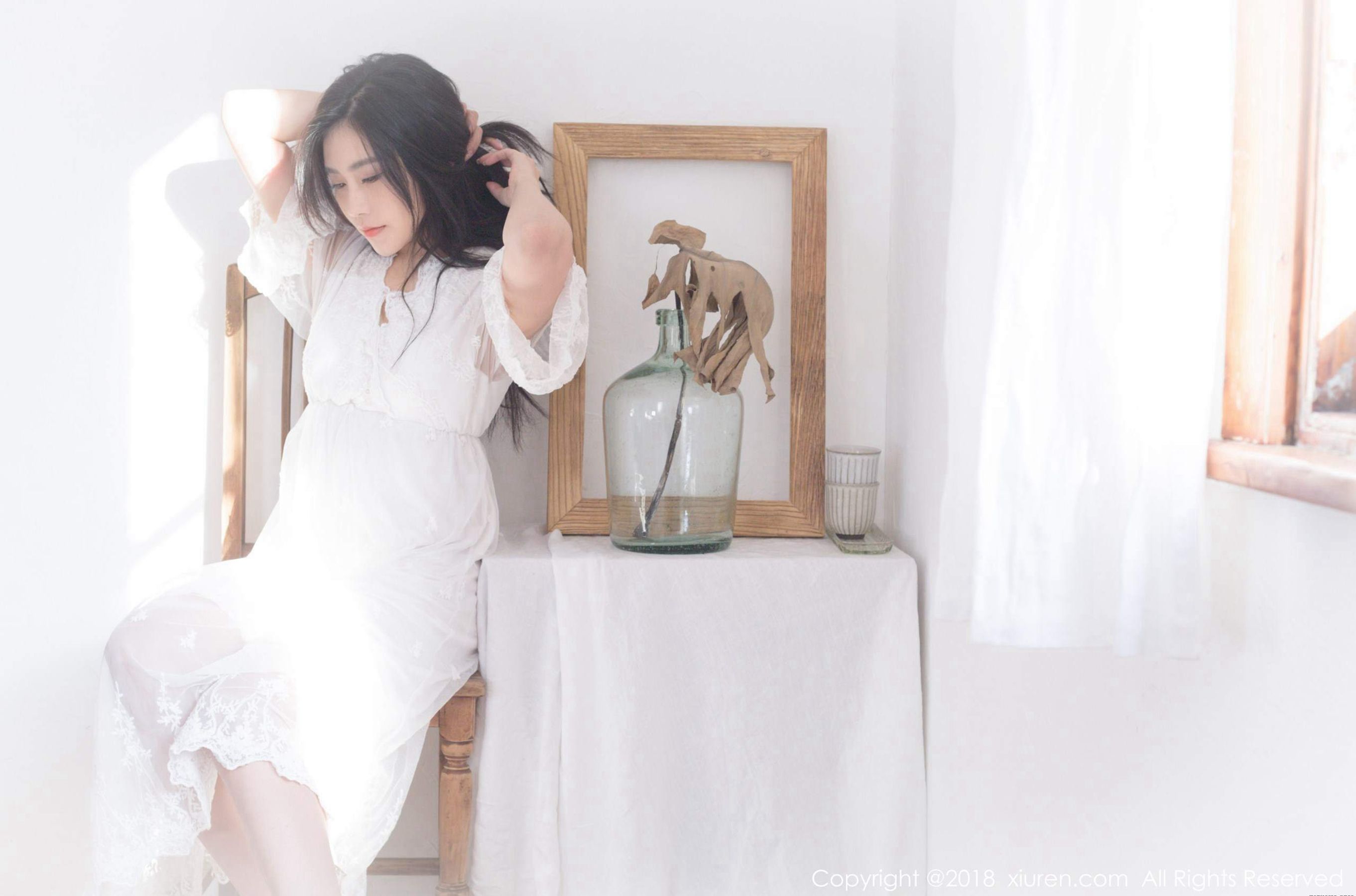 许诺Sabrina《早安女友系列》 秀人XIUREN No.1024插图3