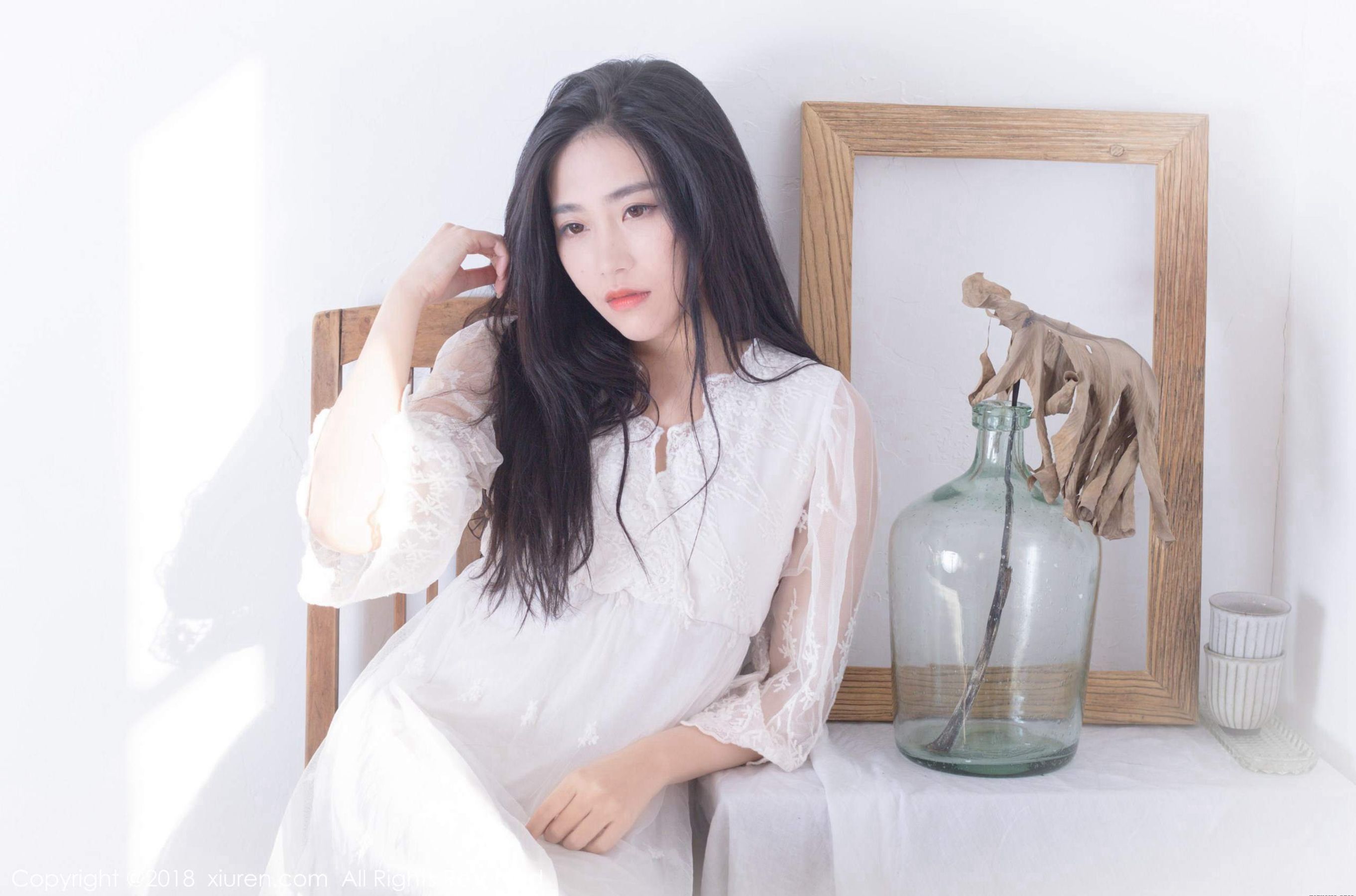 许诺Sabrina《早安女友系列》 秀人XIUREN No.1024插图2