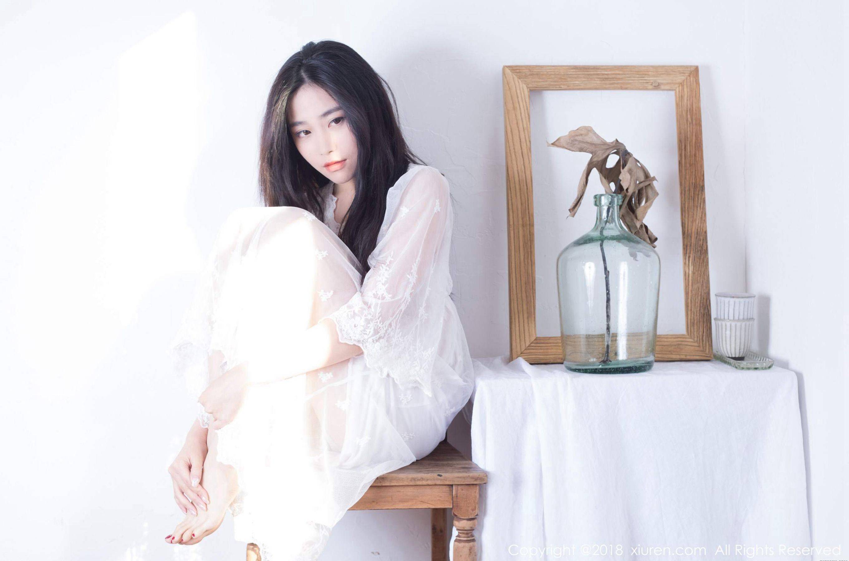 许诺Sabrina《早安女友系列》 秀人XIUREN No.1024插图1