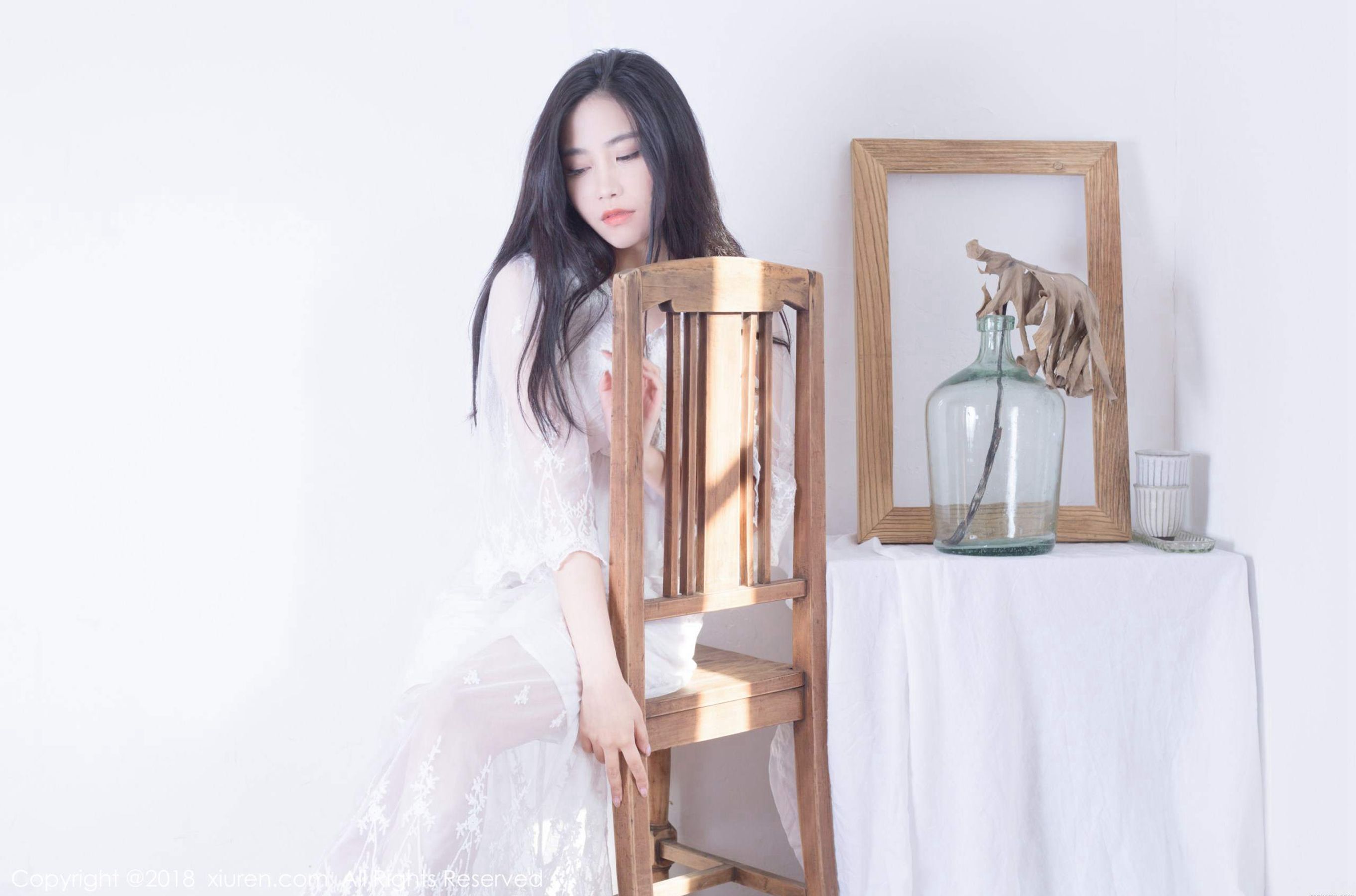许诺Sabrina《早安女友系列》 秀人XIUREN No.1024插图4