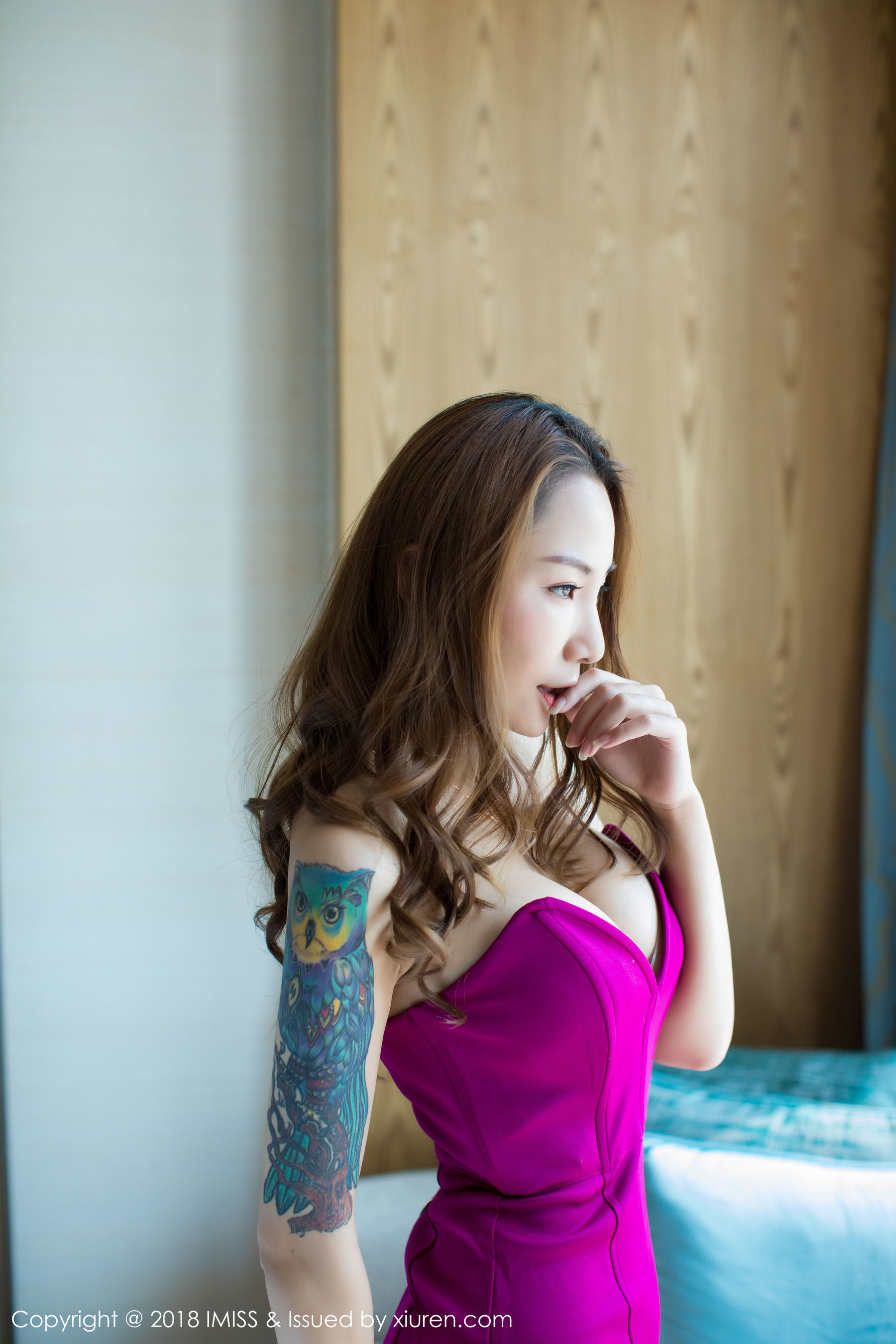 模特Vissa《独特的熟女气质》 爱蜜社IMiss Vol.257插图1