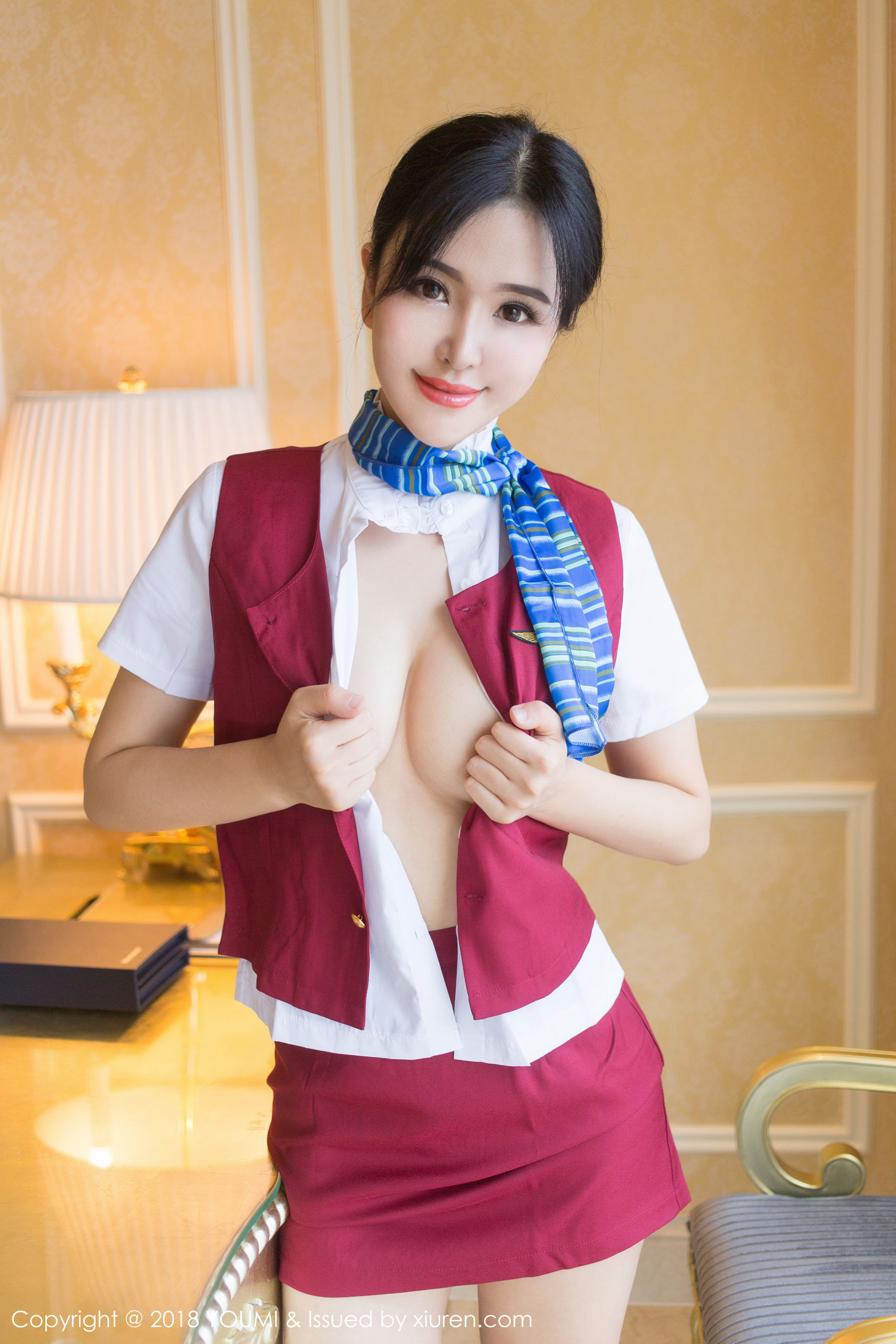 刘钰儿《空乘制服》 尤蜜荟YouMi Vol.157插图7