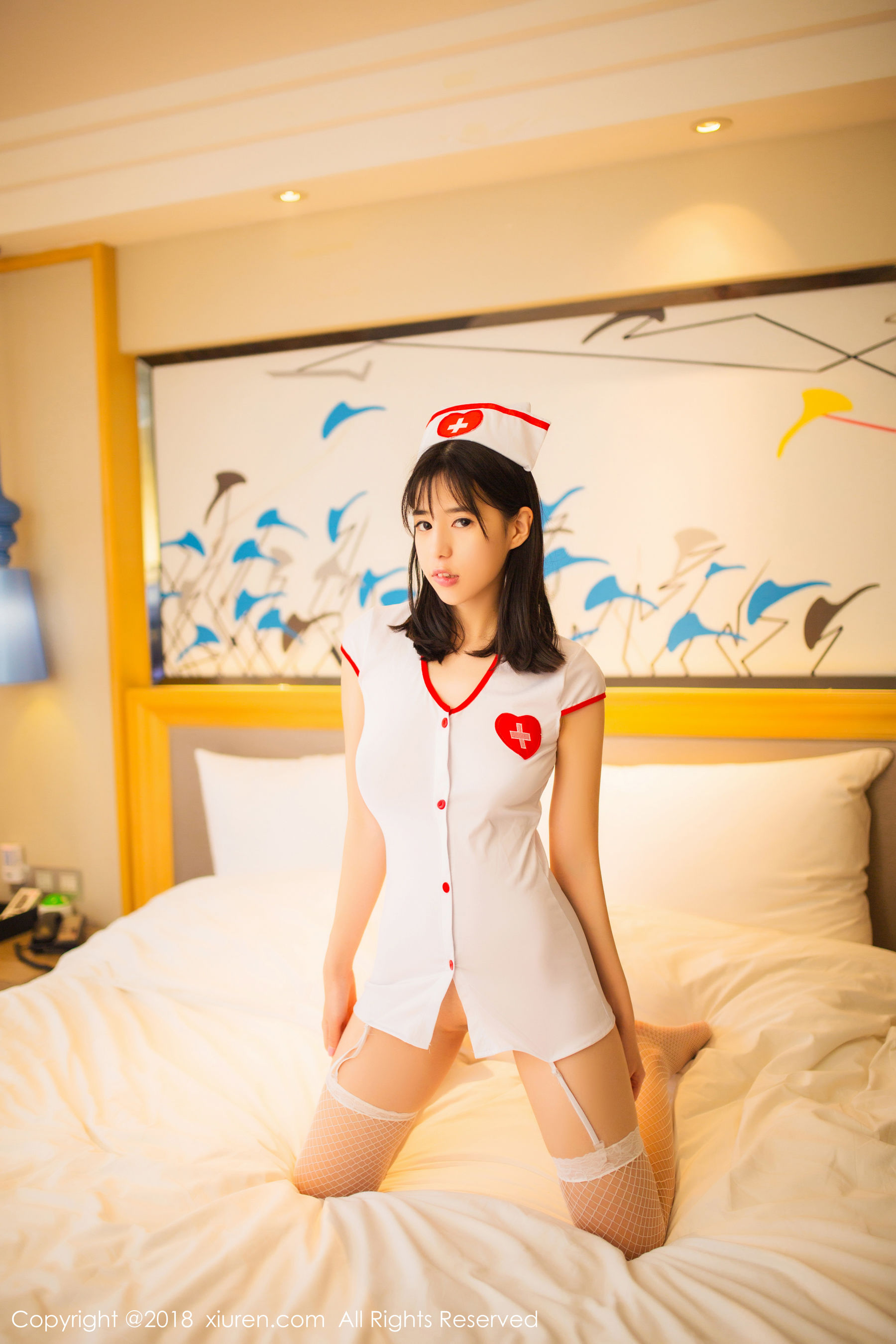 艾栗栗栗栗栗栗吖《温柔贴心的护士》 秀人XIUREN No.996插图9