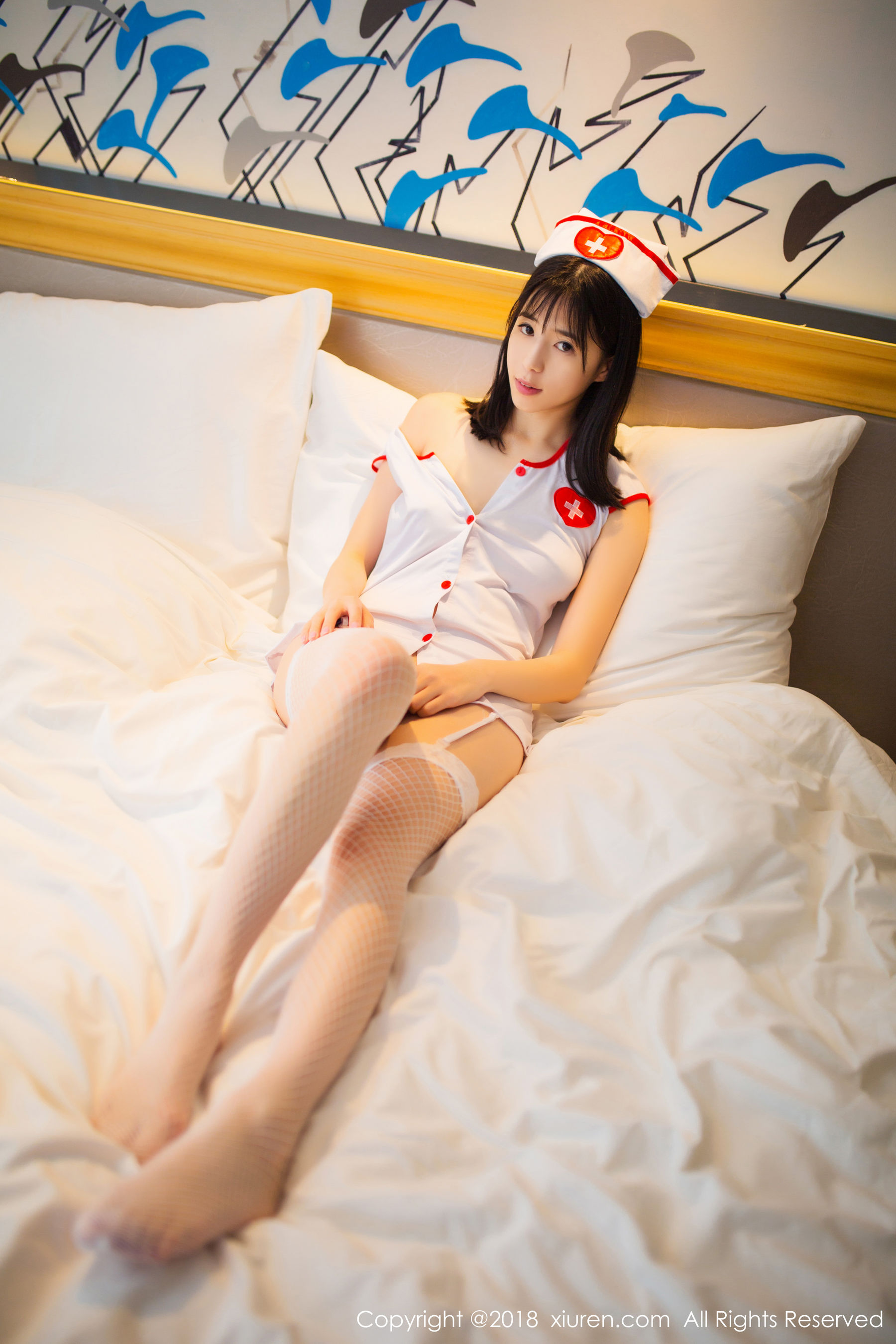 艾栗栗栗栗栗栗吖《温柔贴心的护士》 秀人XIUREN No.996插图3