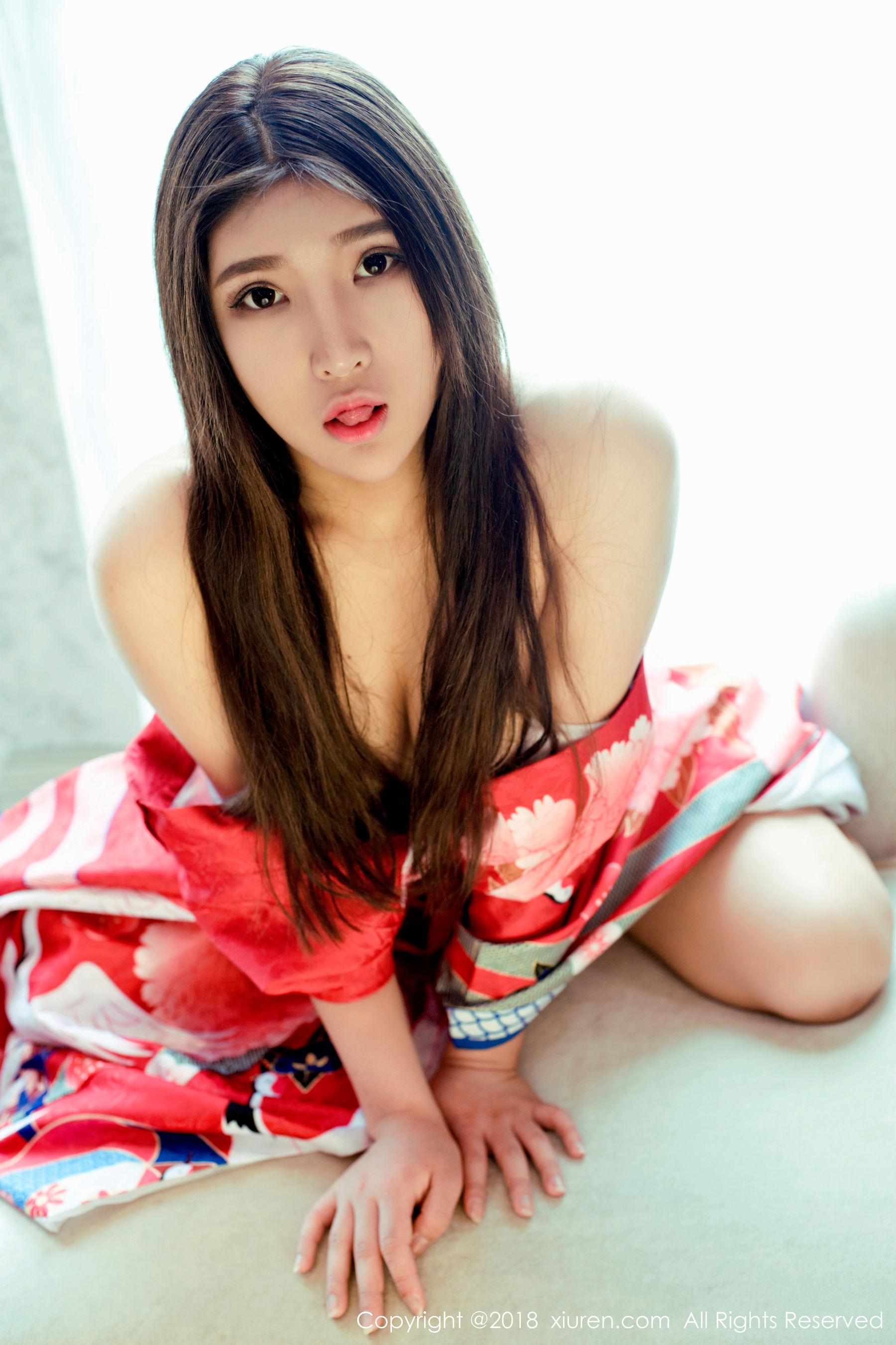 当然是小熊呀《比基尼和日本花魁和服》 秀人网XIUREN No.973插图5