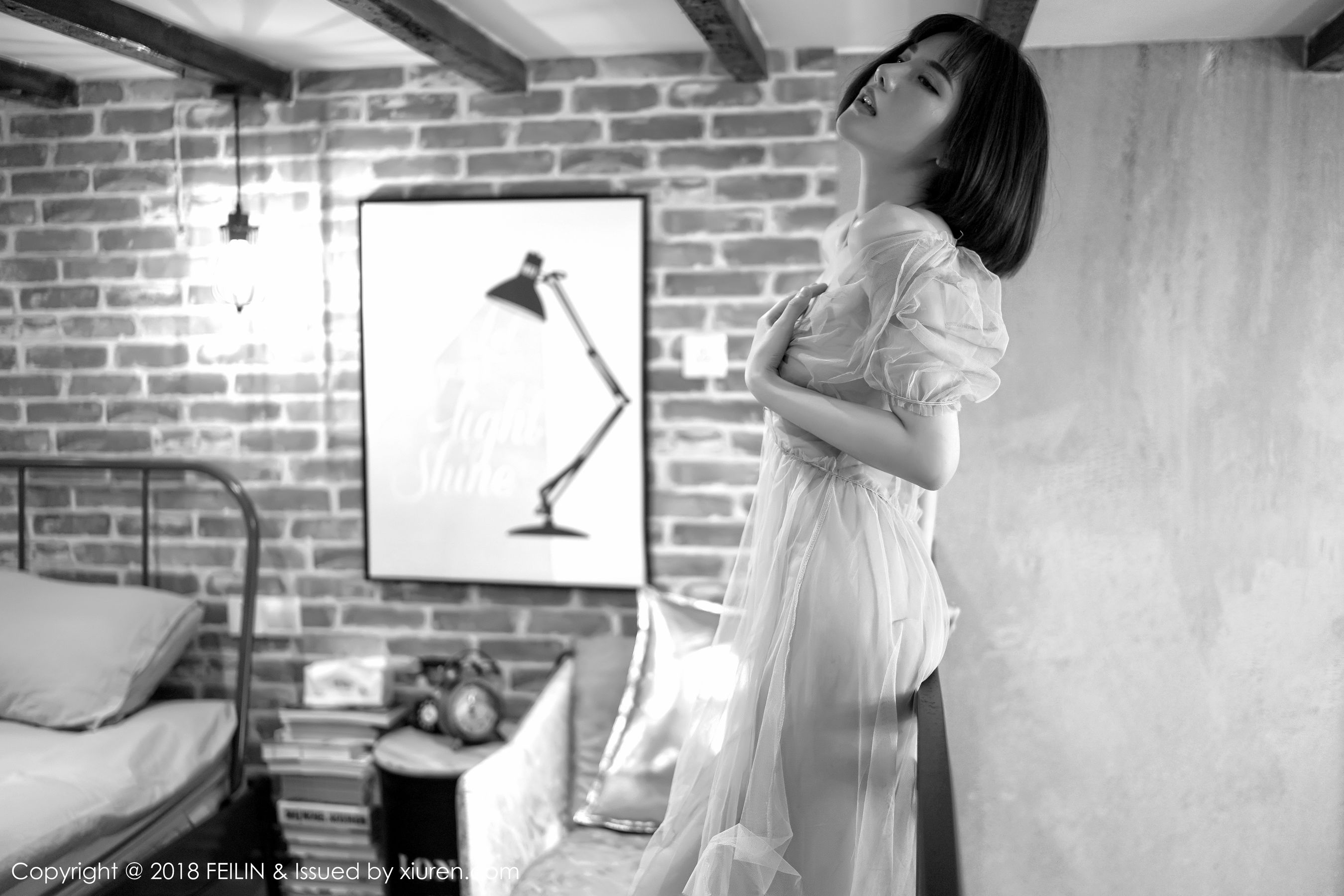 就是阿朱啊《黑白大片视觉》 嗲囡囡 VOL.134插图9