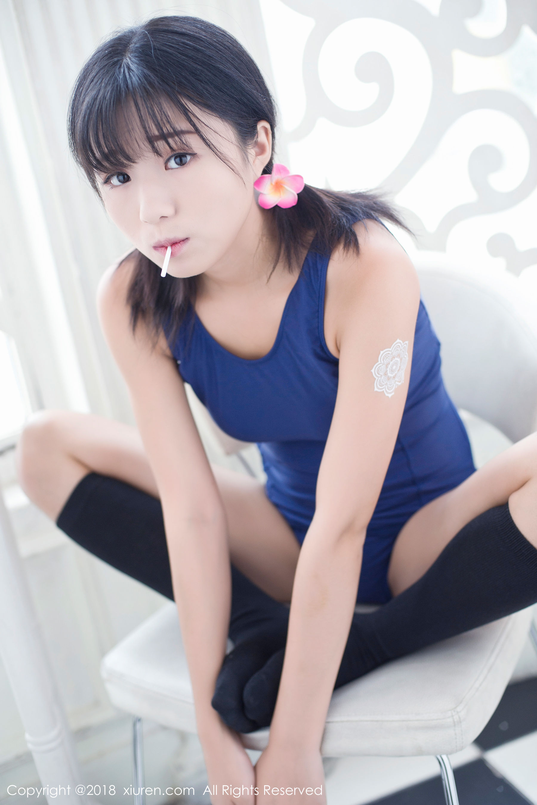 仓井优香《吹弹可破的小女孩》 秀人XIUREN No.950插图1