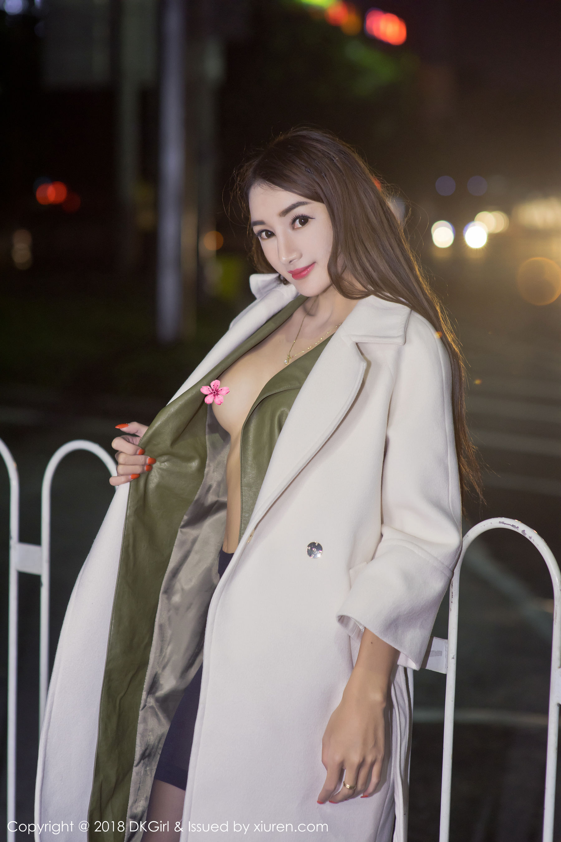 婕西儿jessie《巨乳丽人羊城夜景露出》 御女郎 Vol.059插图9
