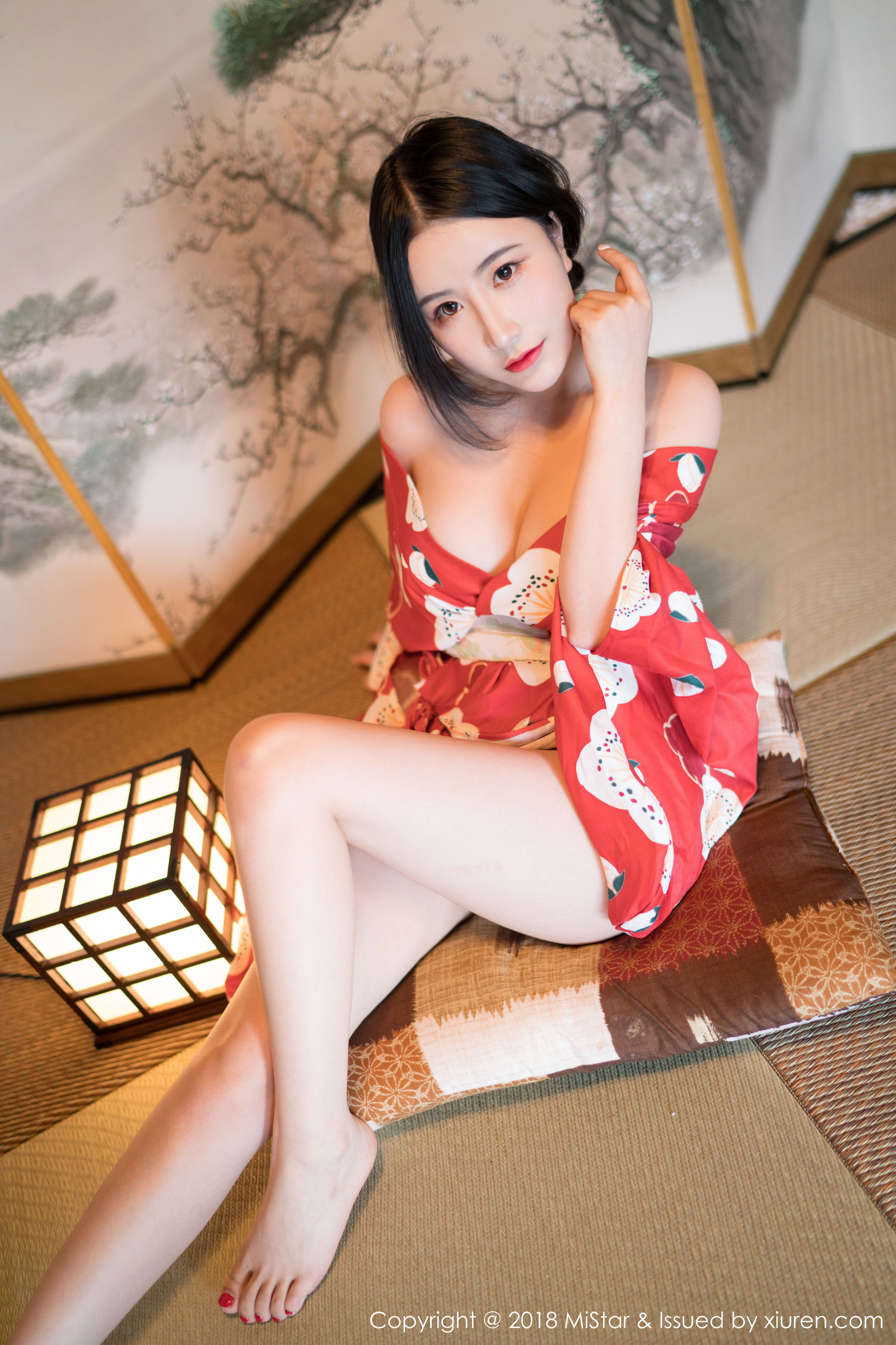 谢芷馨Sindy《娇艳红色和服》 魅妍社 VOL.210插图8
