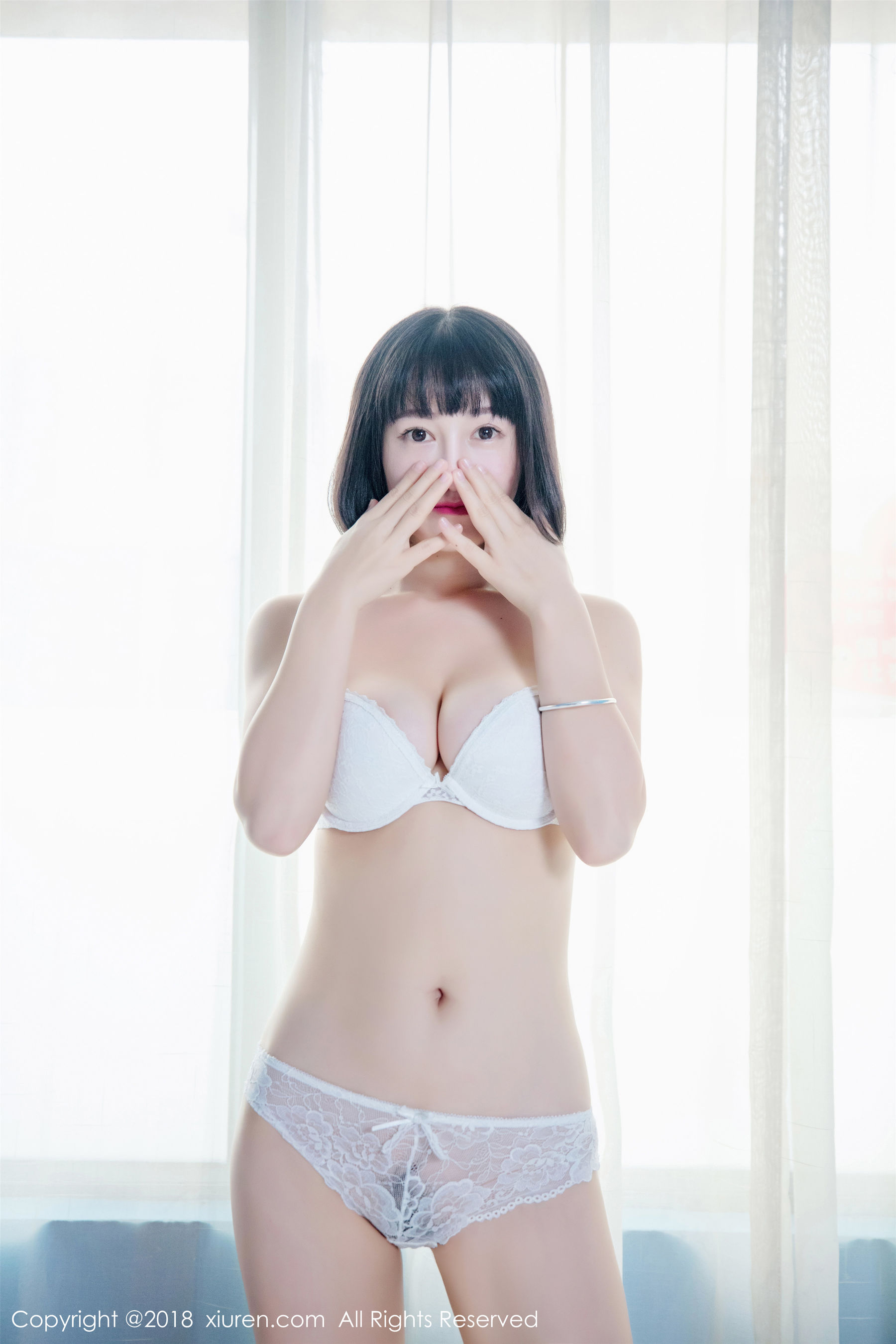 模特小探戈《透视蕾丝内衣》 秀人 No.926插图6