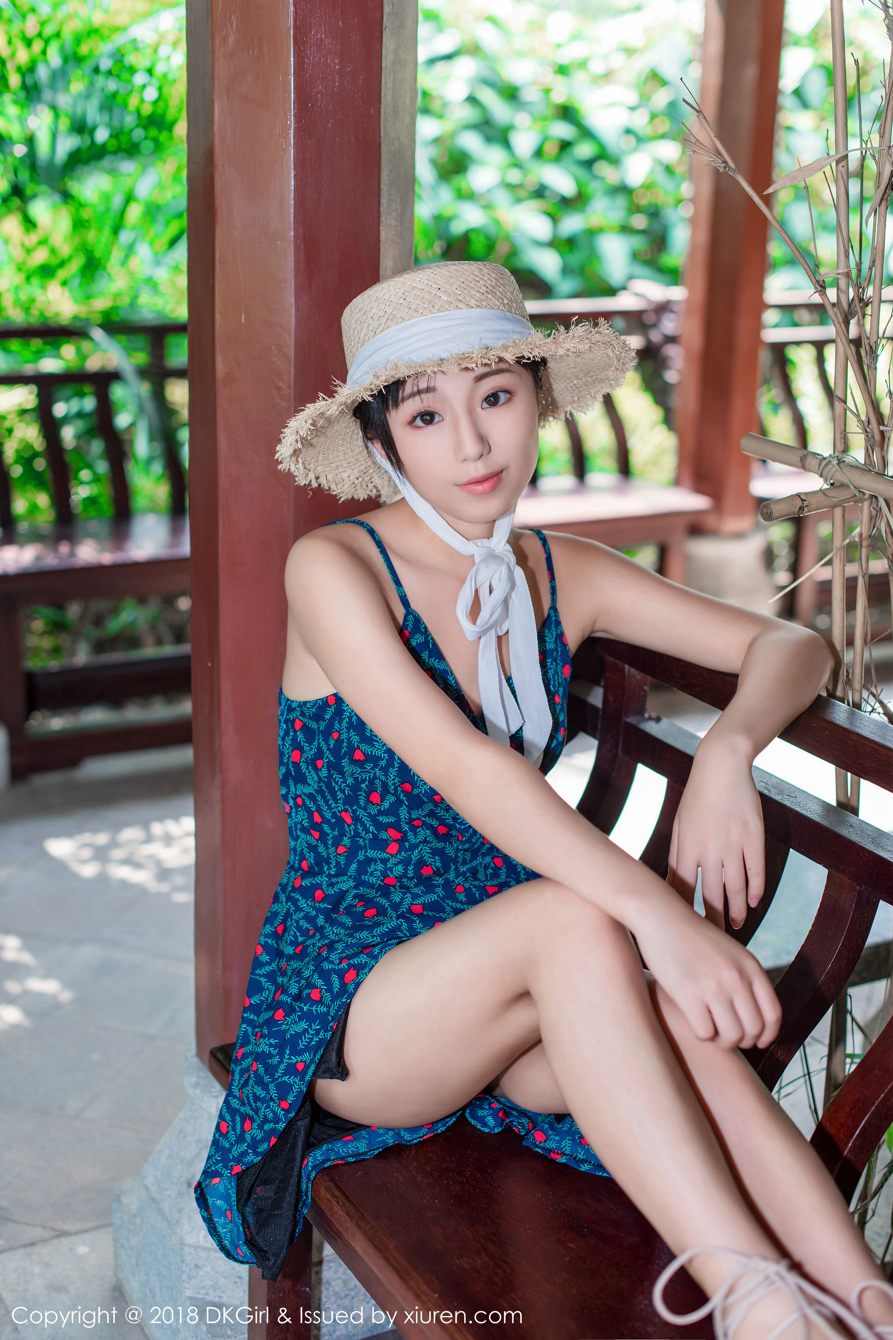 苍井优香《清纯甜美草帽少女》 御女郎 Vol.055插图2