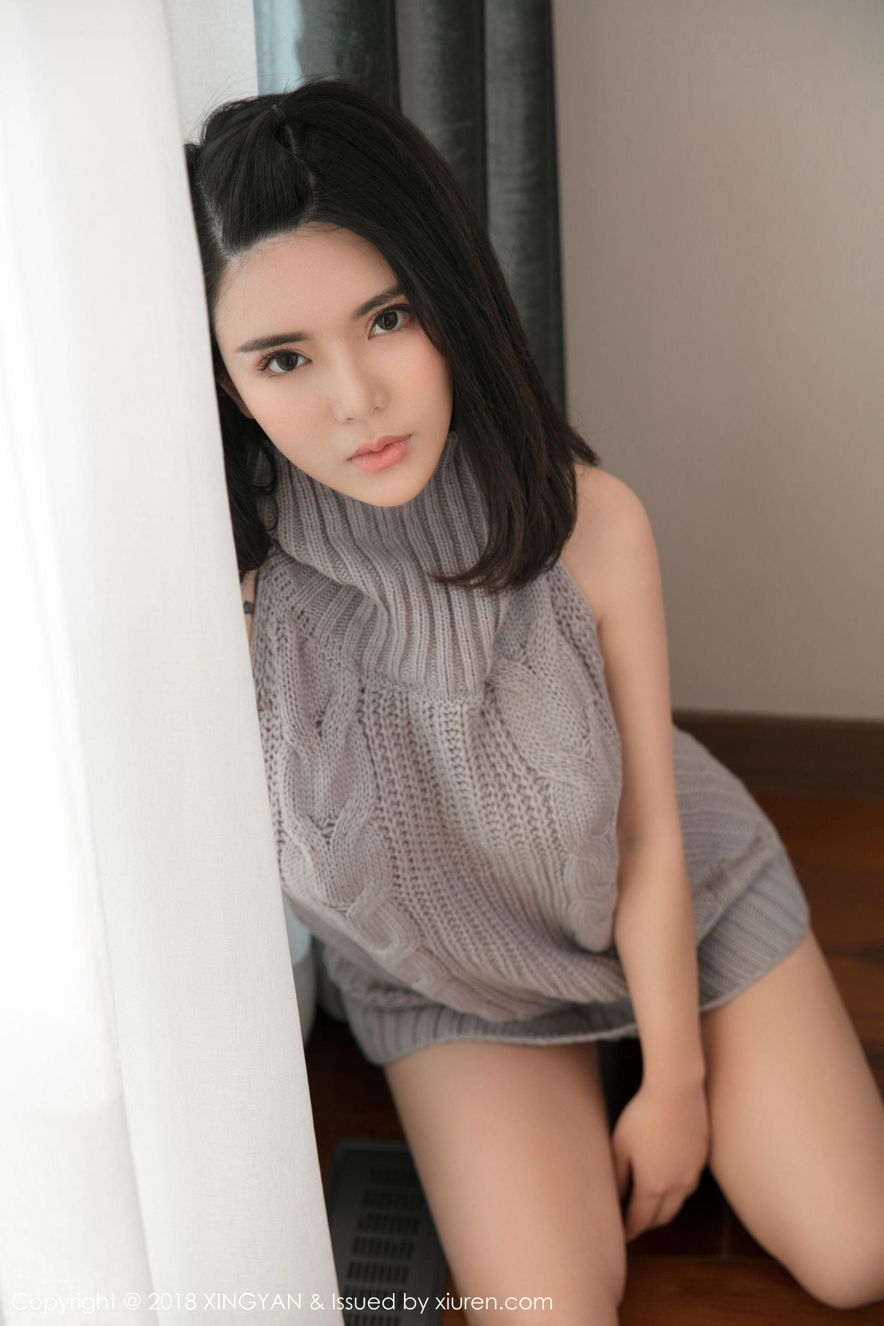 陈曦Lily《开背毛衣》 星颜社 Vol.012插图5