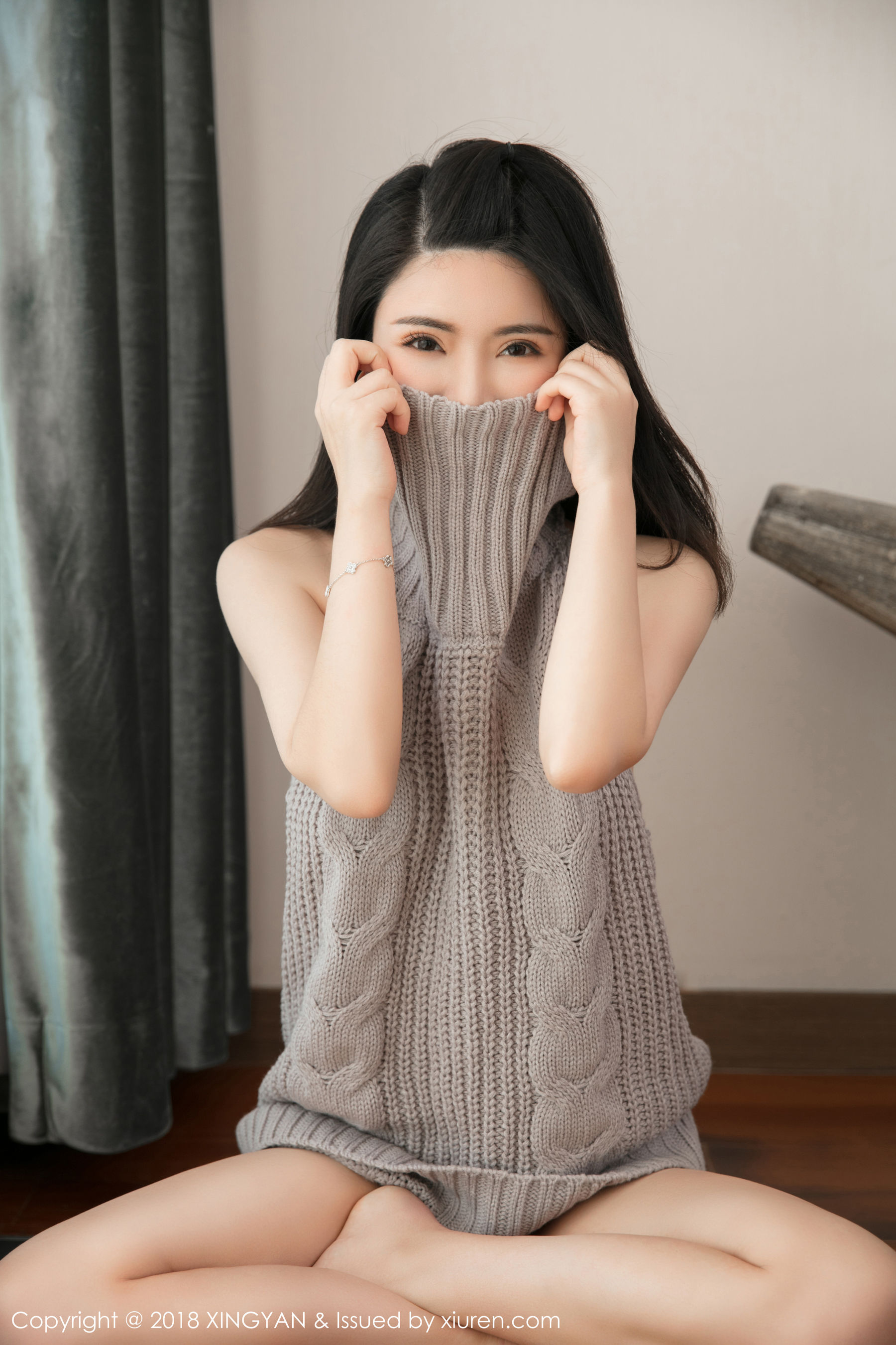 陈曦Lily《开背毛衣》 星颜社 Vol.012