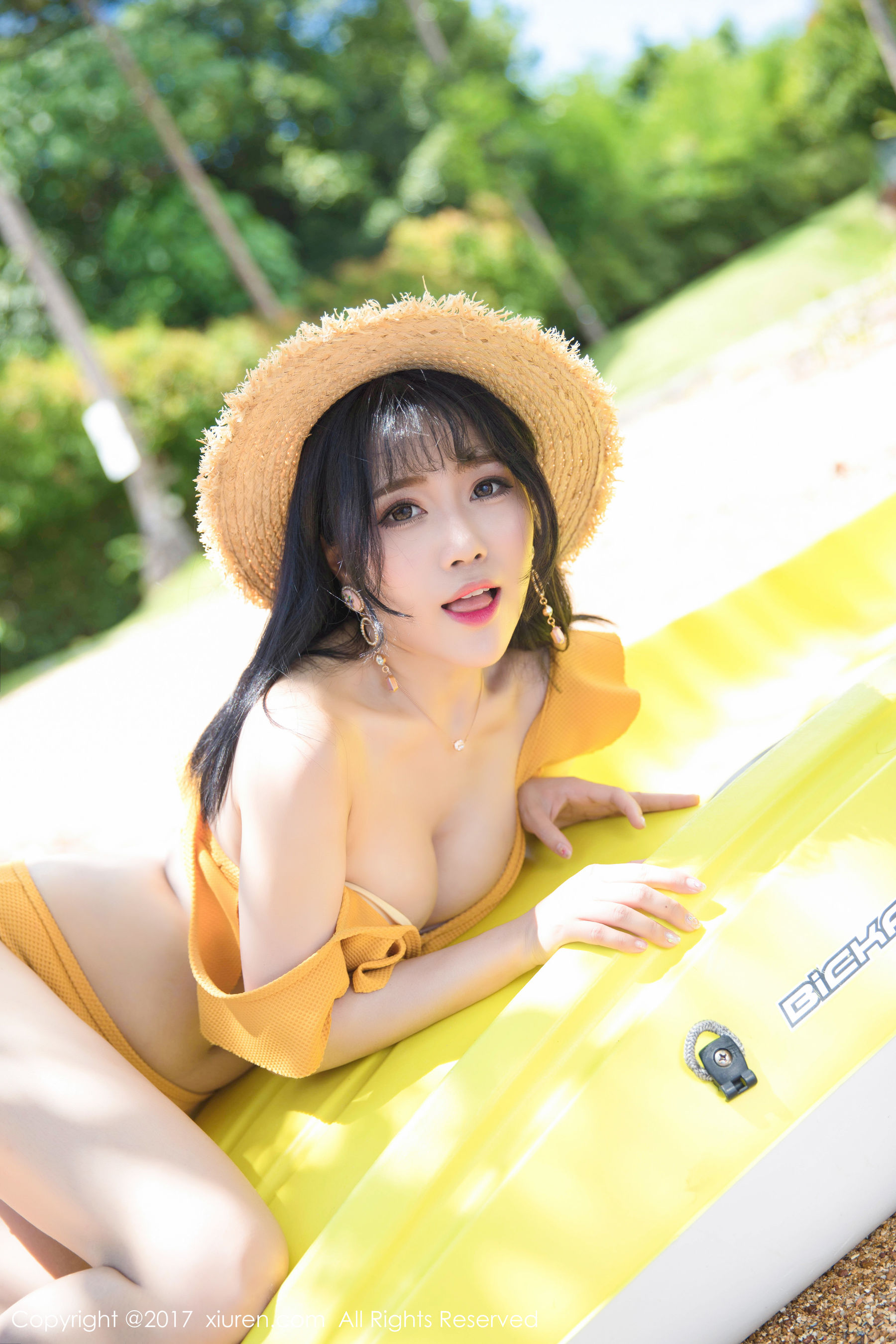 兜豆靓Youlina《田园风仙子》 秀人 NO.855插图3
