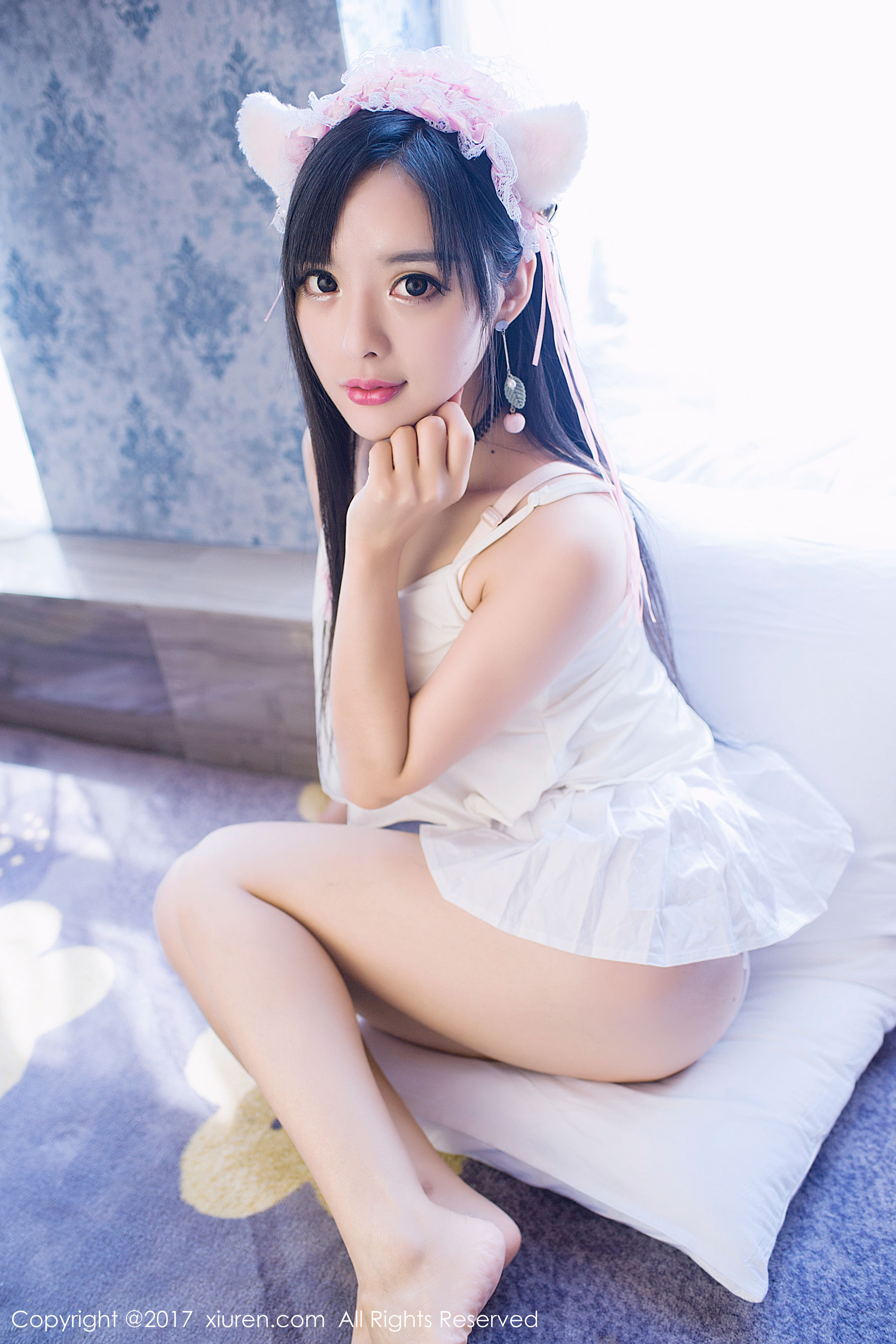 柠檬baby《吊带小猫女+体操服》 秀人 NO.874插图5
