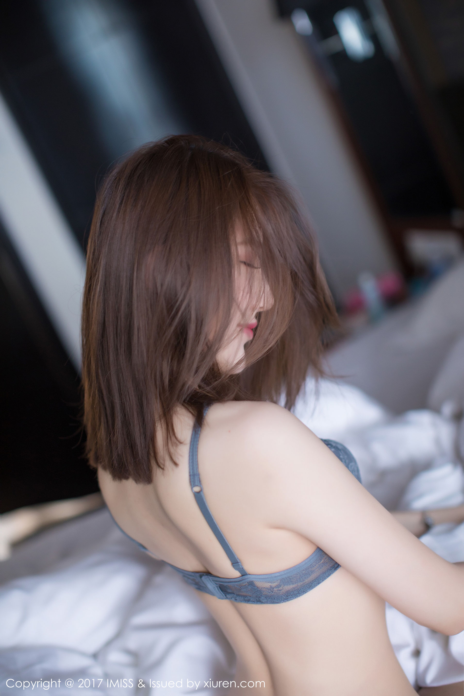 刘奕宁Lynn《蕾丝内衣+性感肚兜》 爱蜜社IMiss Vol.186插图5