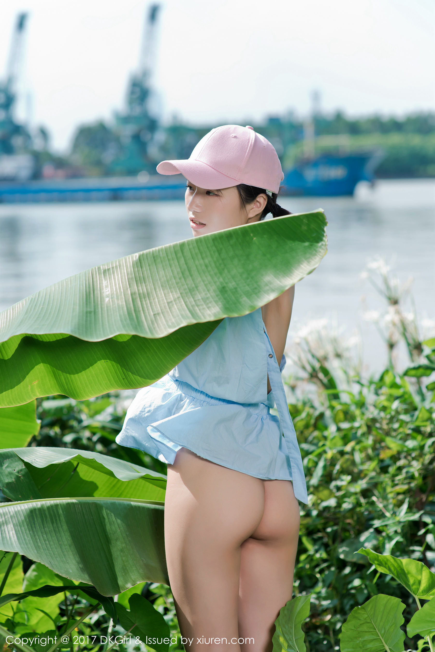 仓井优香《童颜美乳，日系清纯少女，户外露出》 御女郎 Vol.039插图6