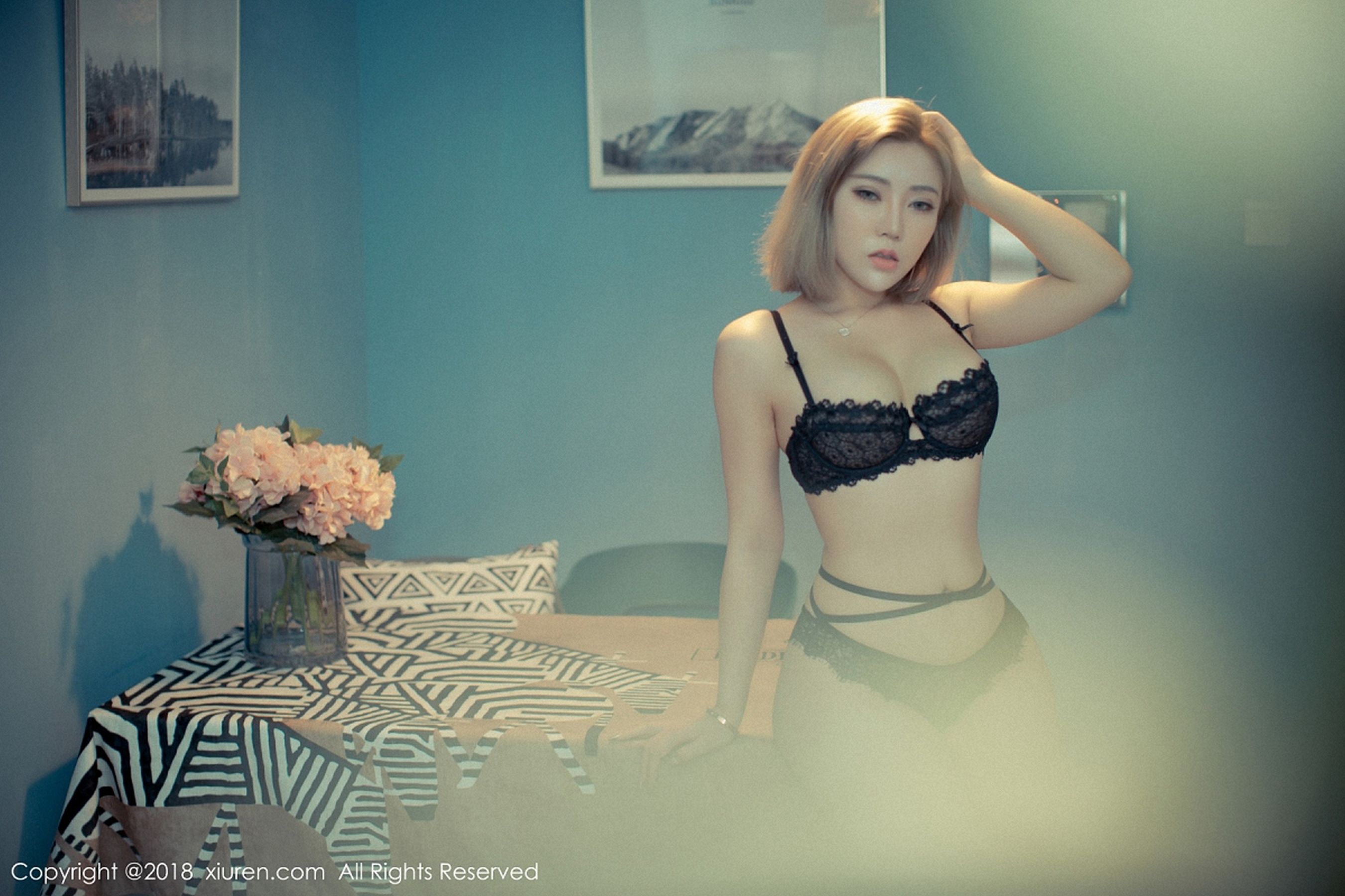 秀人XIUREN No.1077 筱慧icon、萌汉药baby 模特合集插图1